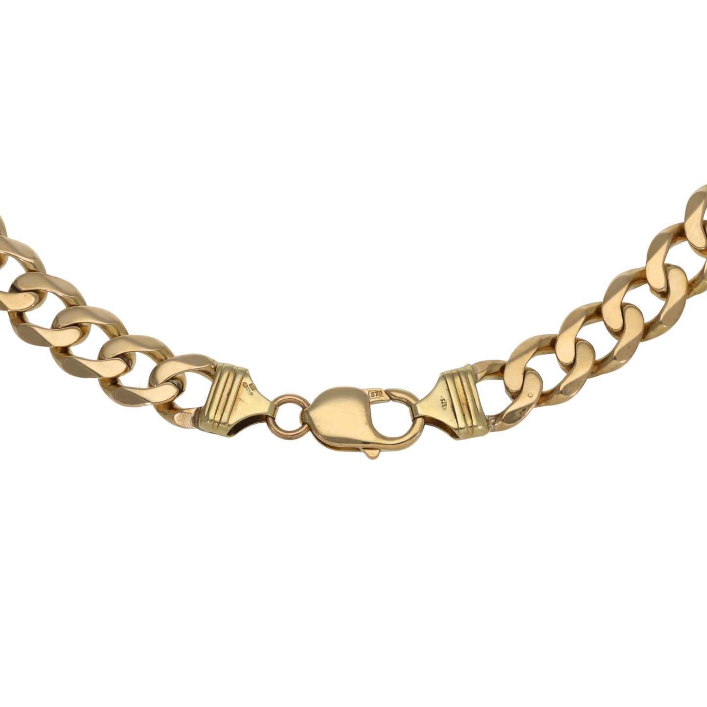 9ct Gold Curb Chain 24"