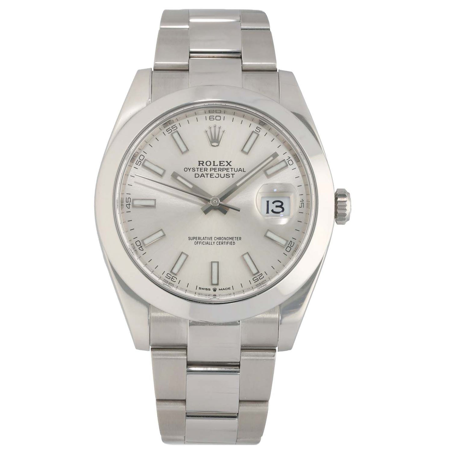 Rolex Datejust 41 126300 41mm Stainless Steel Watch