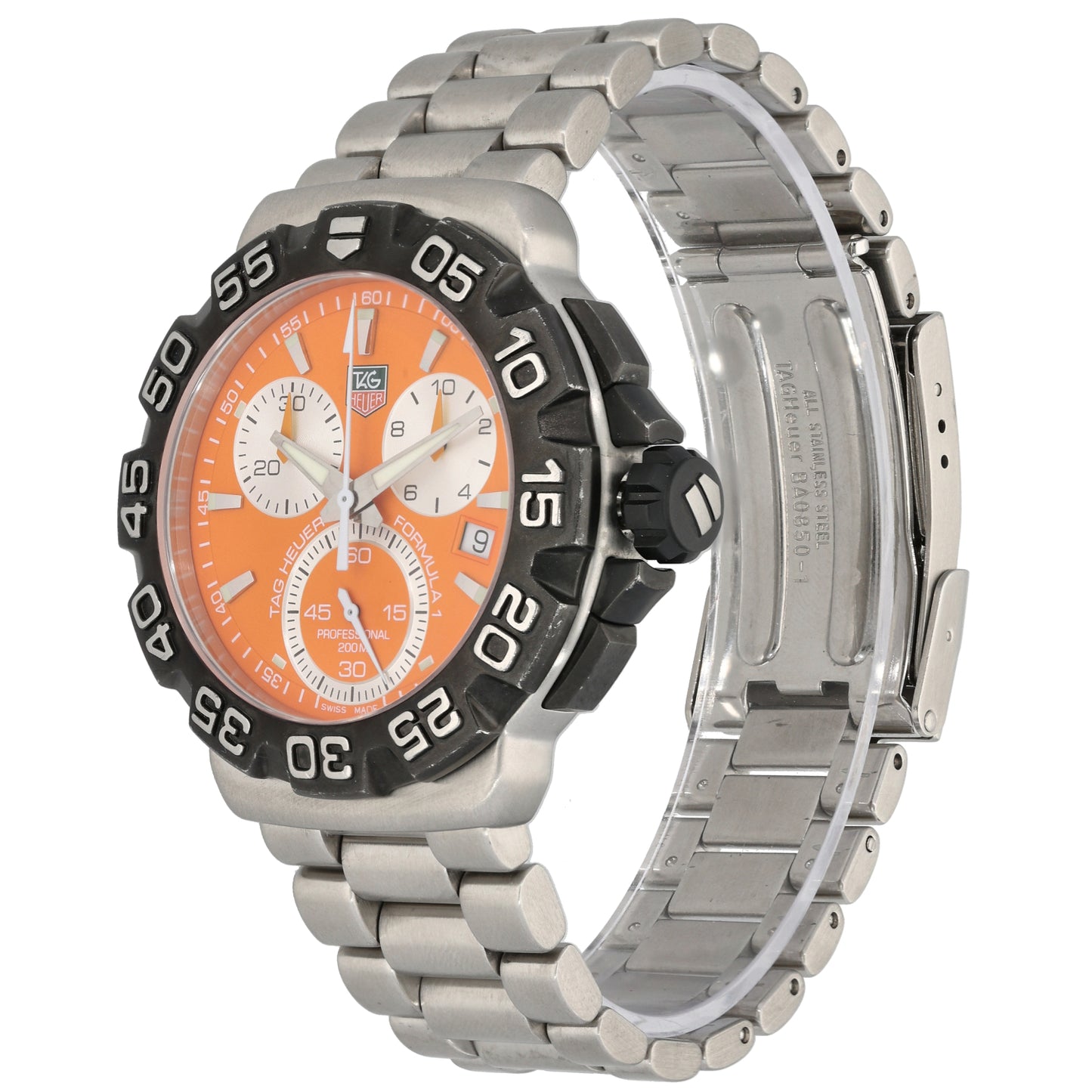 Tag Heuer Formula 1 CAH1113 41mm Stainless Steel Watch