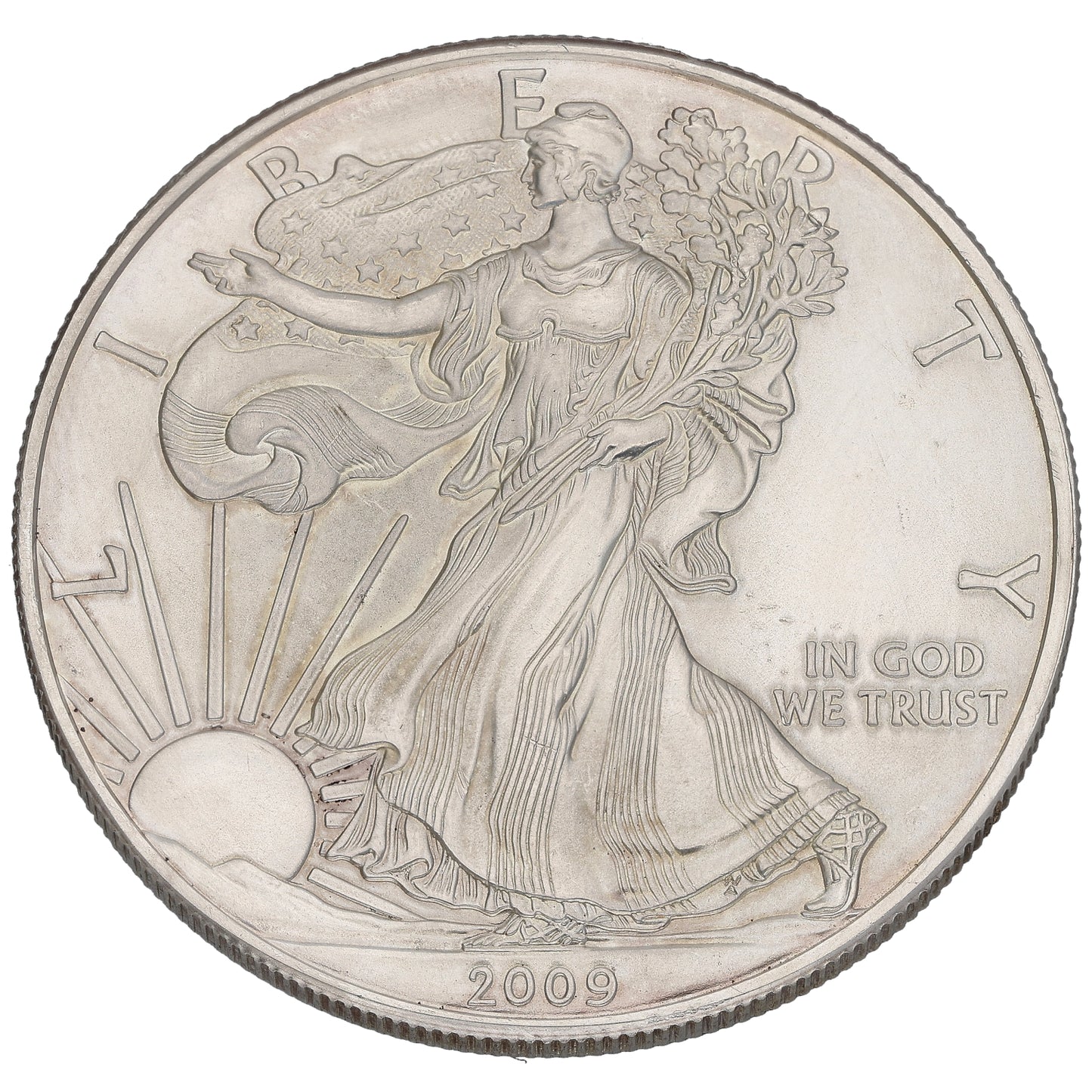 Fine Silver USA Liberty 1 OZ Coin 2009
