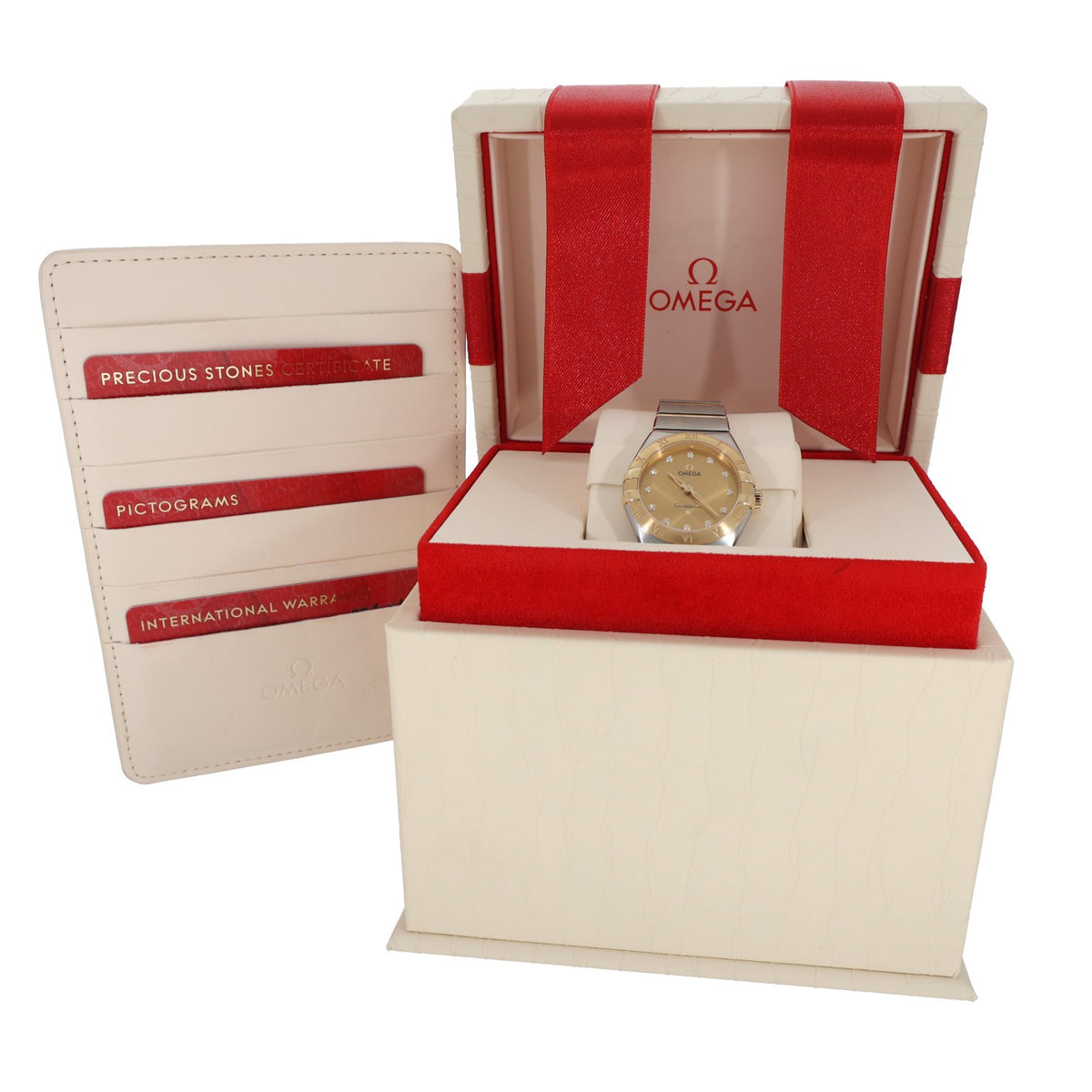 Omega Constellation 131.20.28.60.58.001 28mm Bi-Colour Watch