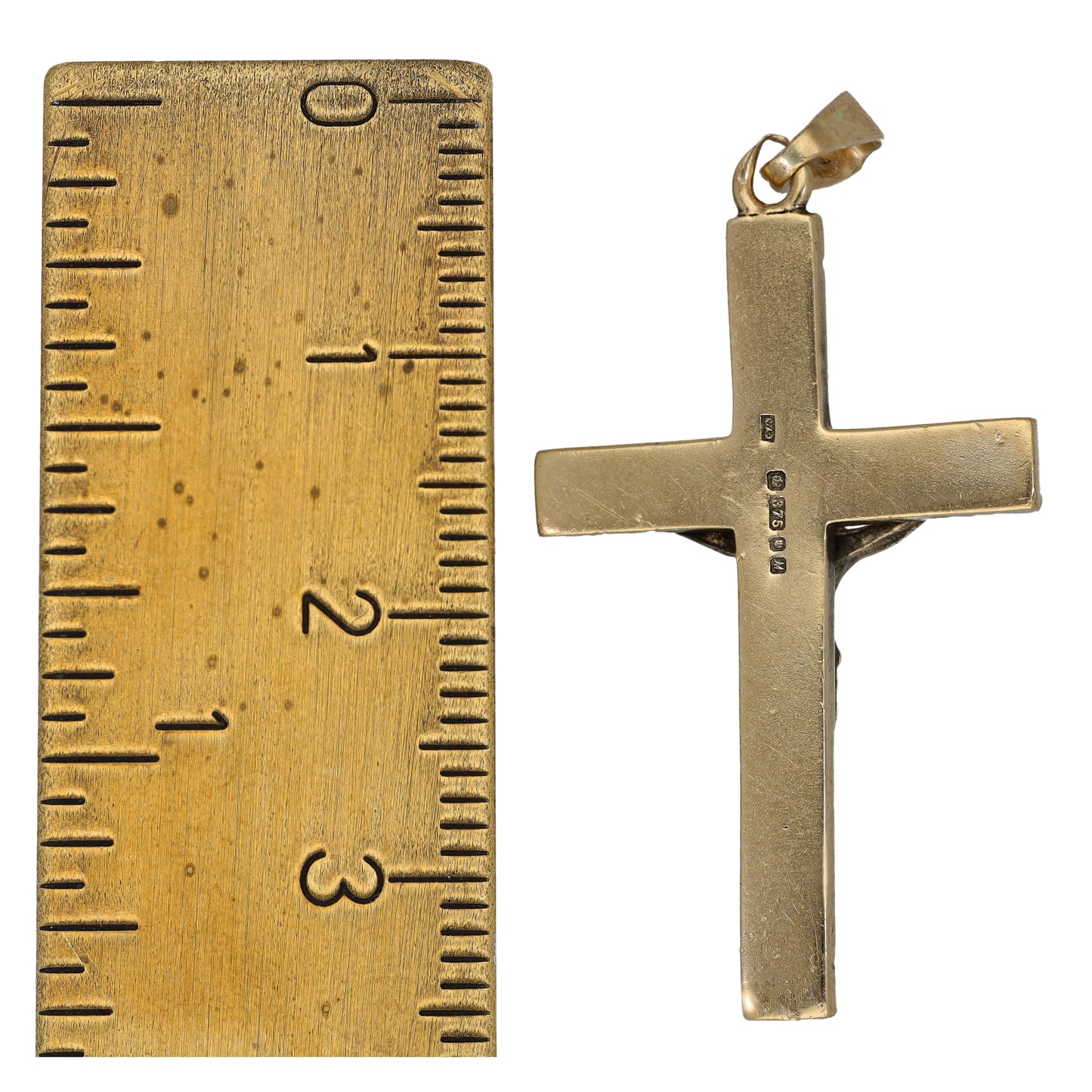 9ct Gold Crucifix Pendant