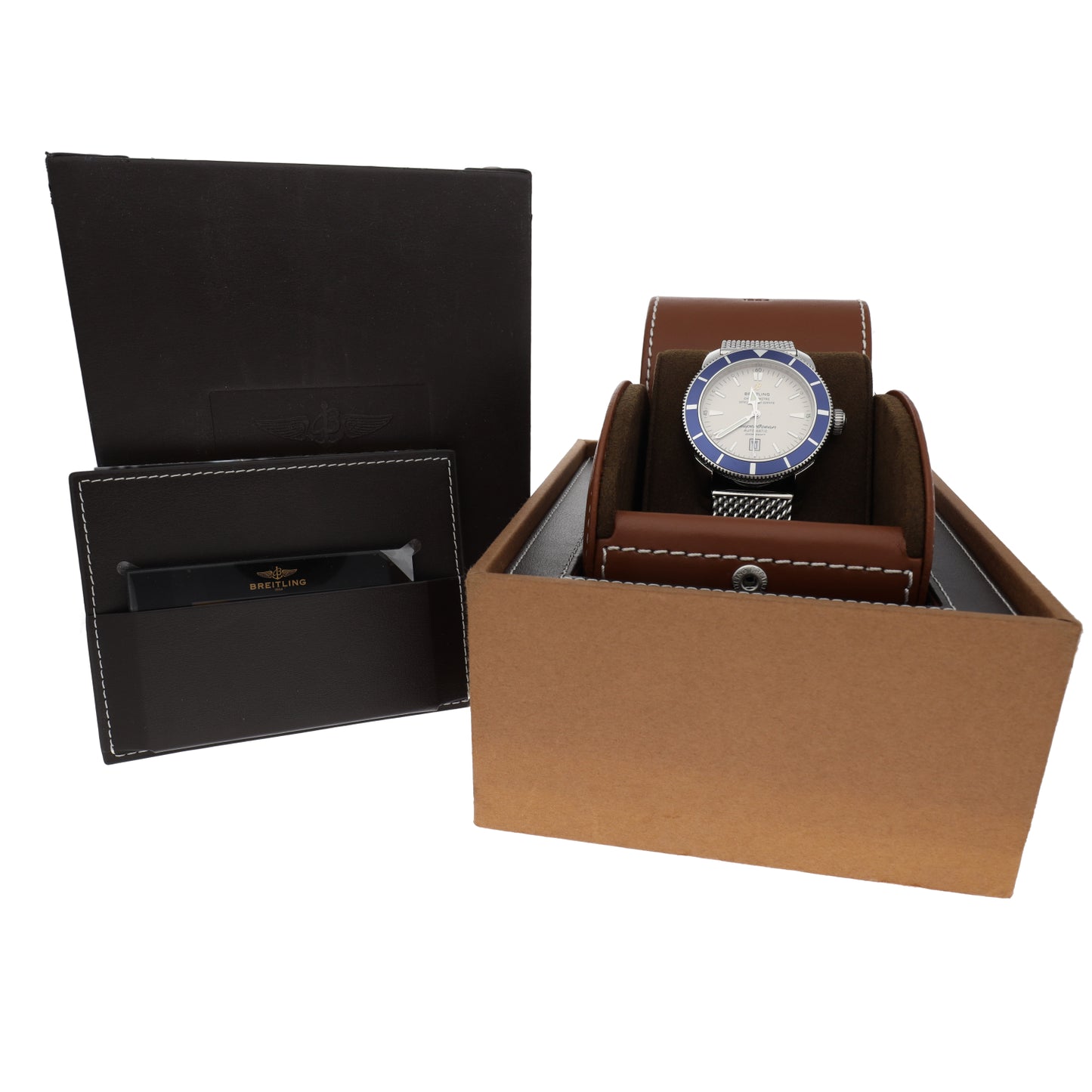 Breitling Superocean A17320 46mm Stainless Steel Watch