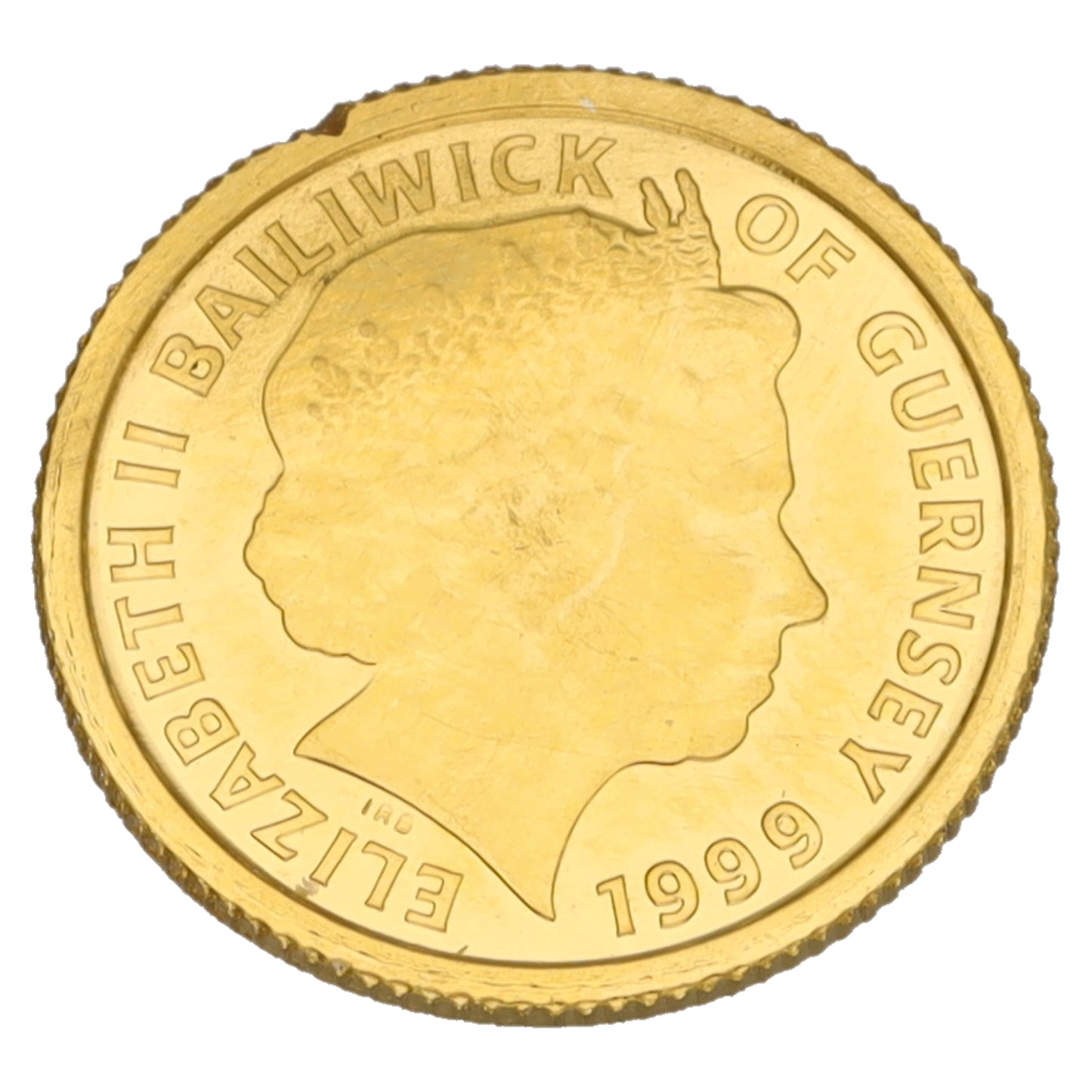 22ct Gold Queen Elizabeth The Queen Mother 5 Pounds Coin 1999