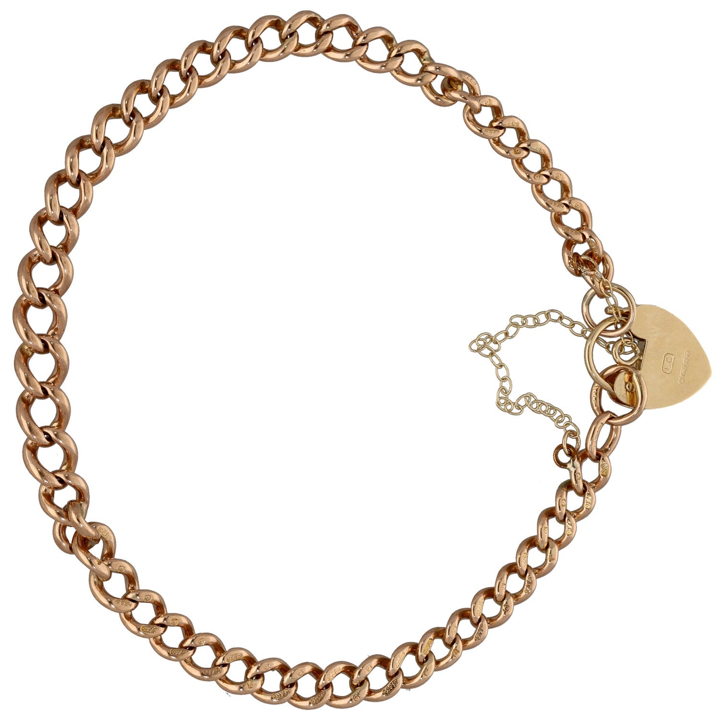 9ct Gold Curb Bracelet