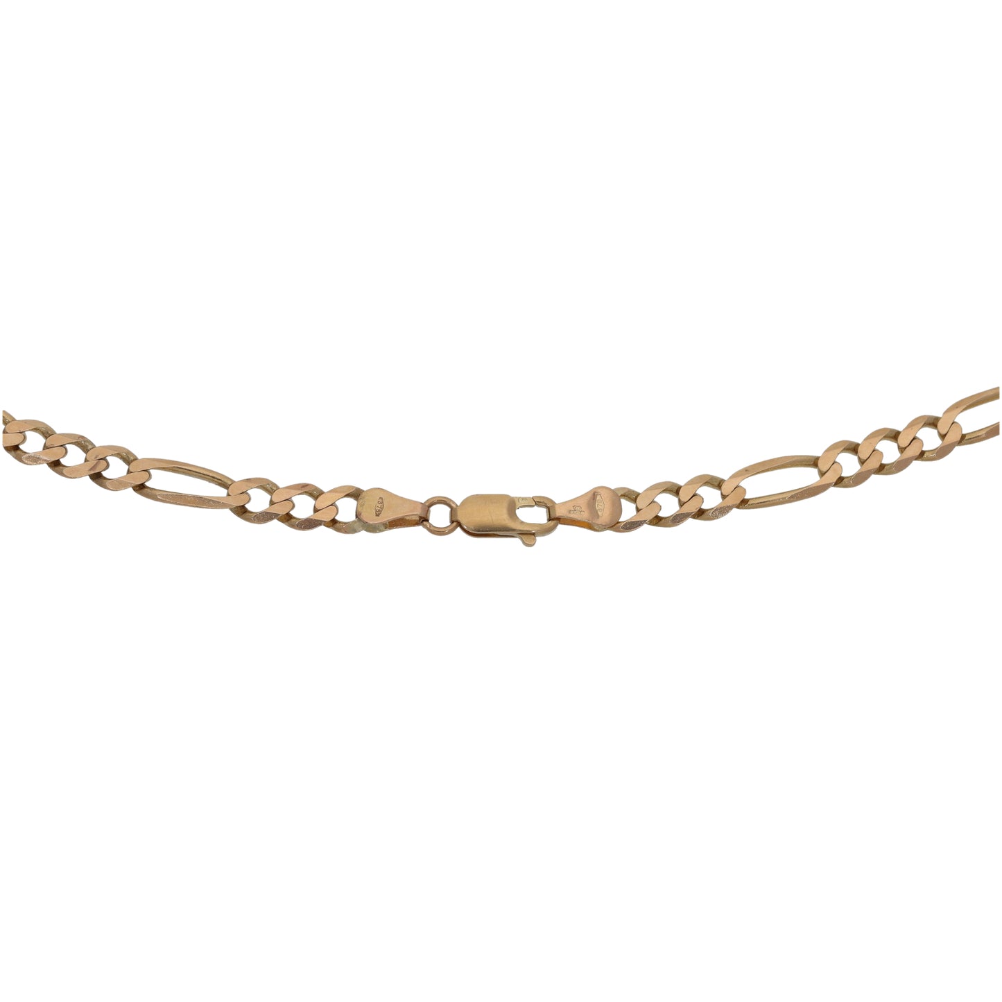 9ct Gold Figaro Chain 26"