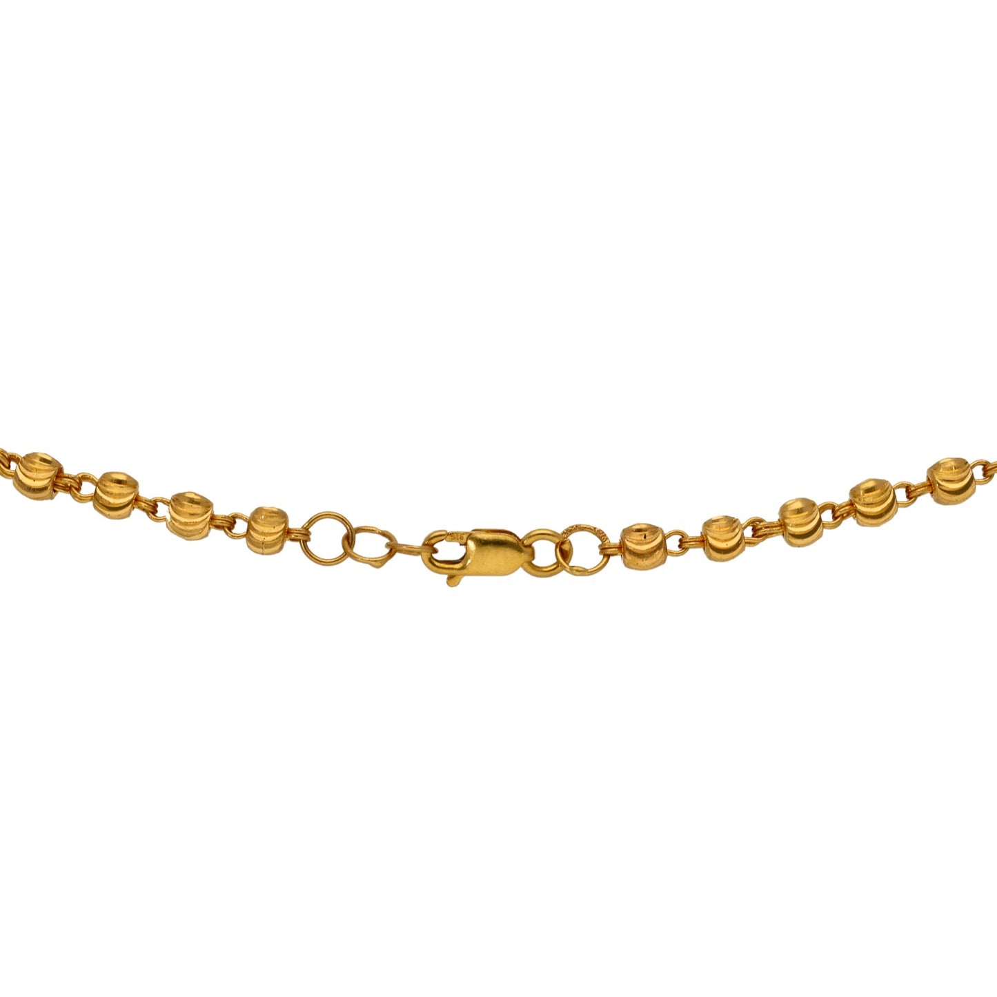 22ct Gold Fancy Necklace 18"