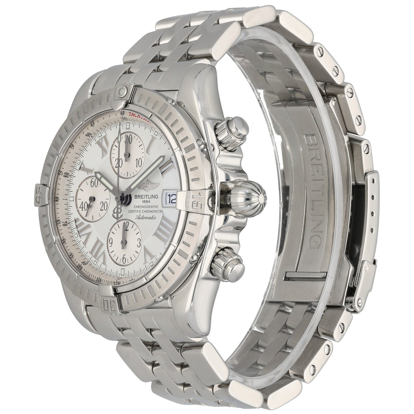 Breitling Chronomat Evolution A13356 44mm Stainless Steel Watch