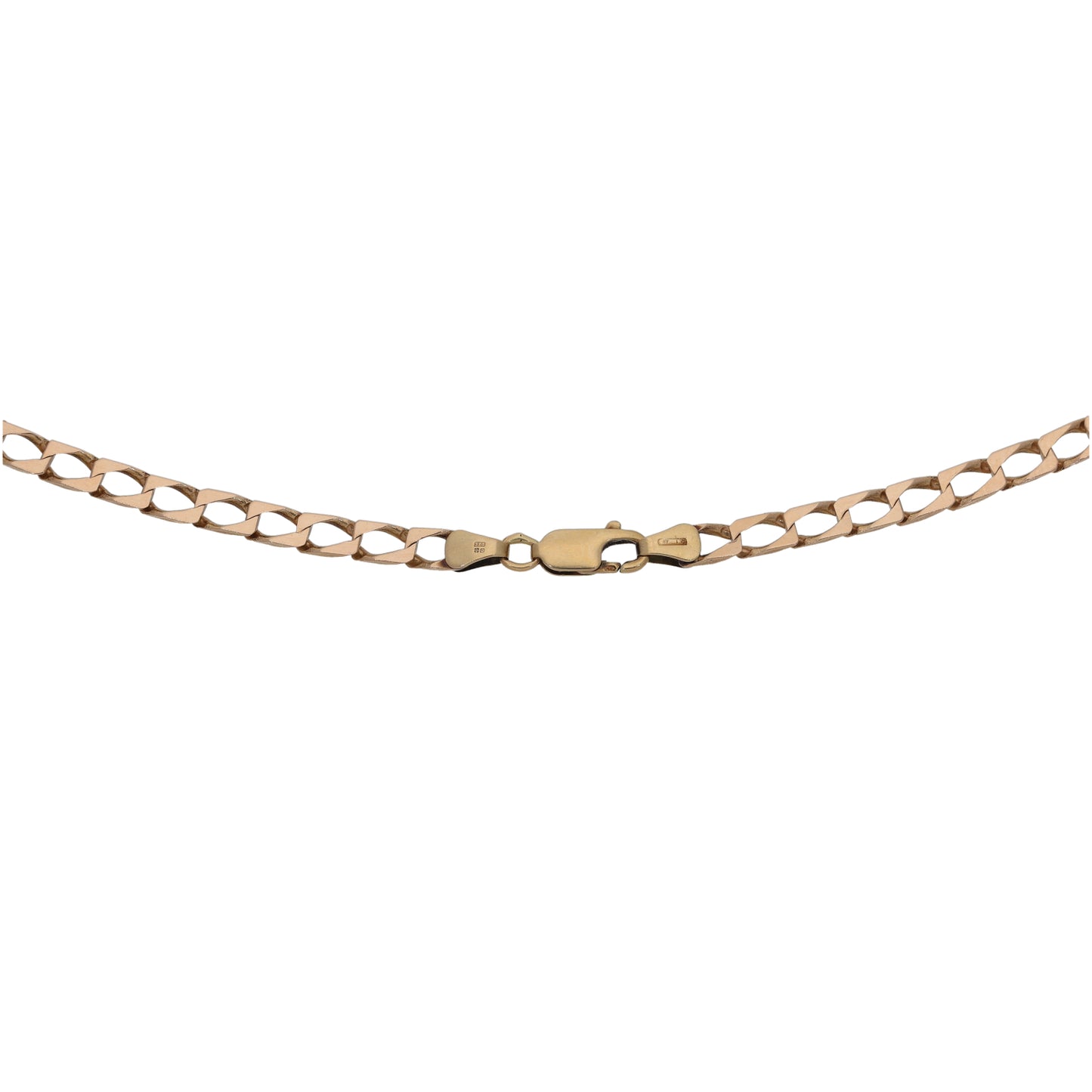 9ct Gold Curb Chain 20"