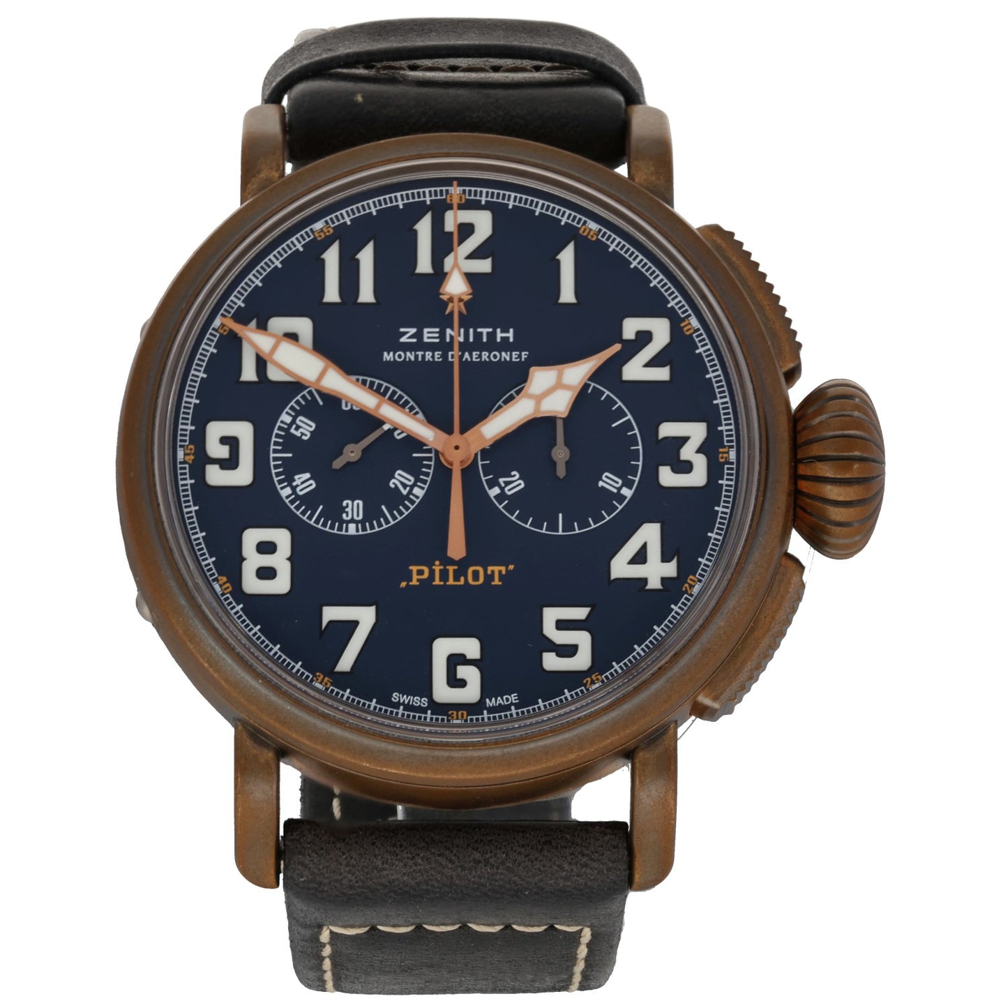 Zenith Pilot Type 20 Extra Special 29.2430.4069/21.C800 45mm Bronze Watch (Ex-Display)