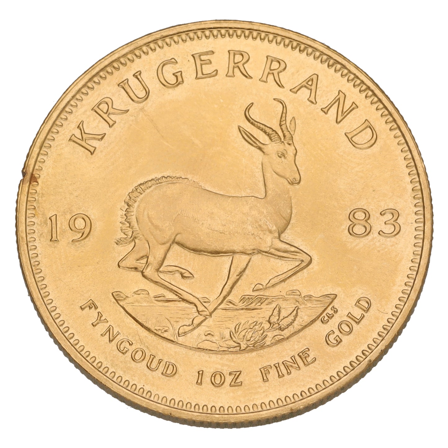 22ct Gold 1 OZ Krugerrand Coin 1983