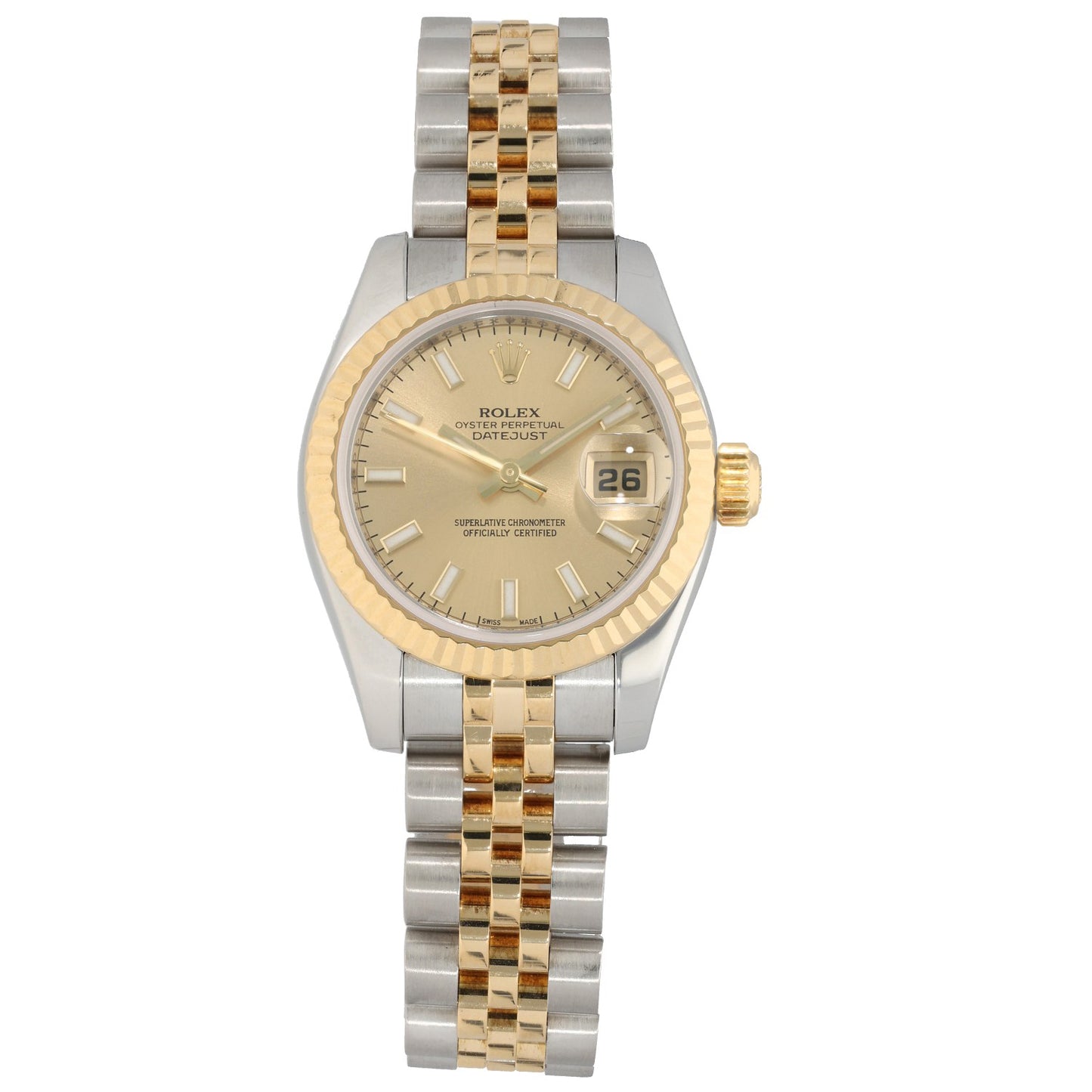 Rolex Lady Datejust 179173 26mm Bi-Colour Watch