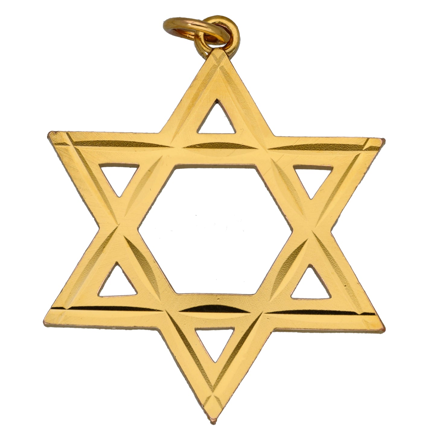 9ct Gold Star of David Pendant