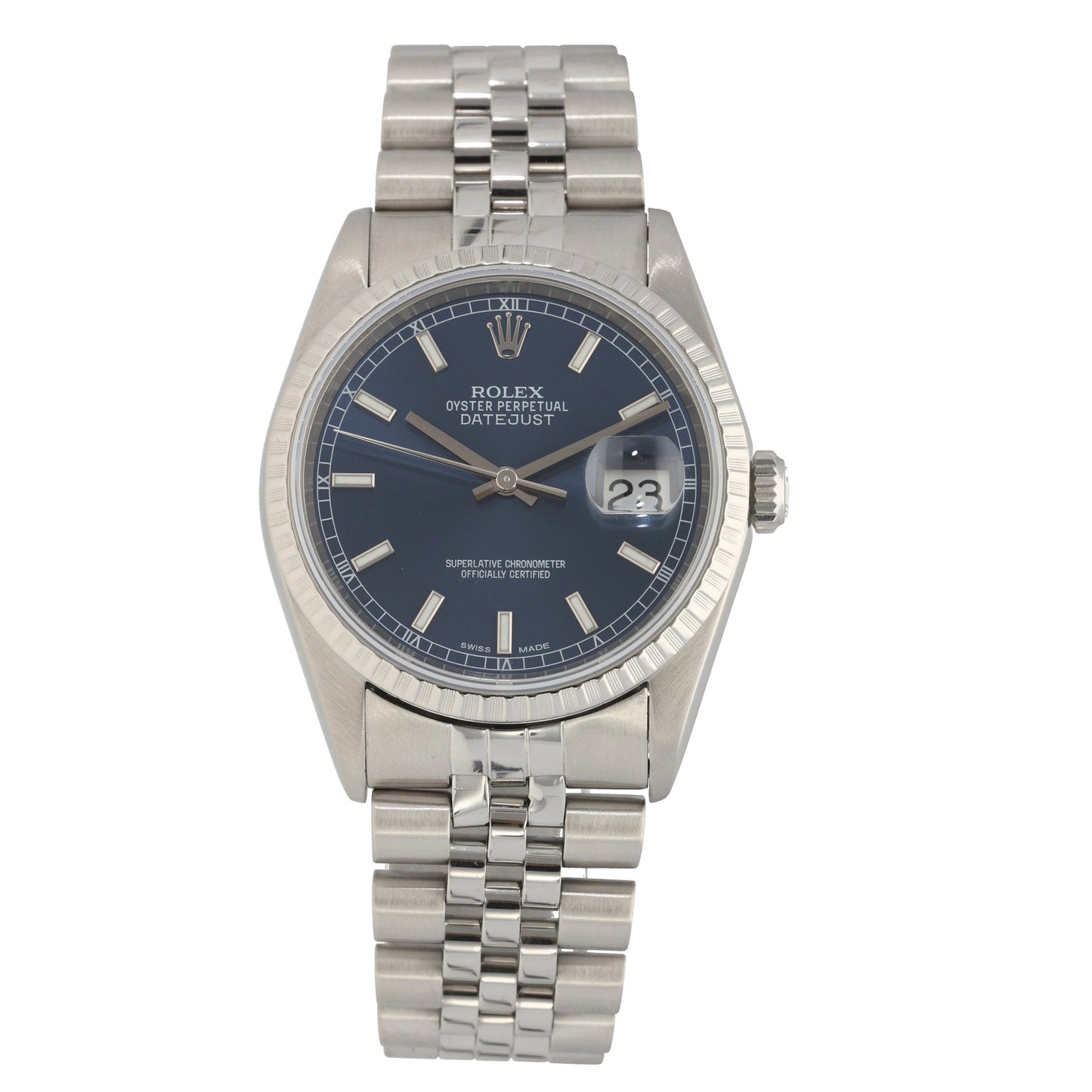Rolex Datejust 16220 36mm Stainless Steel Watch