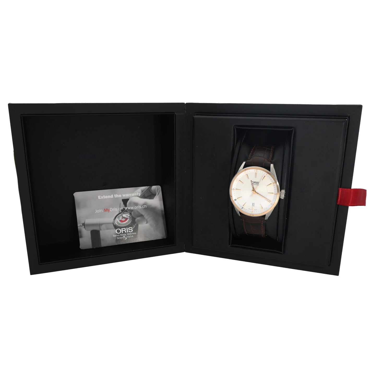 Oris Artix Date 7713 39mm Stainless Steel Watch