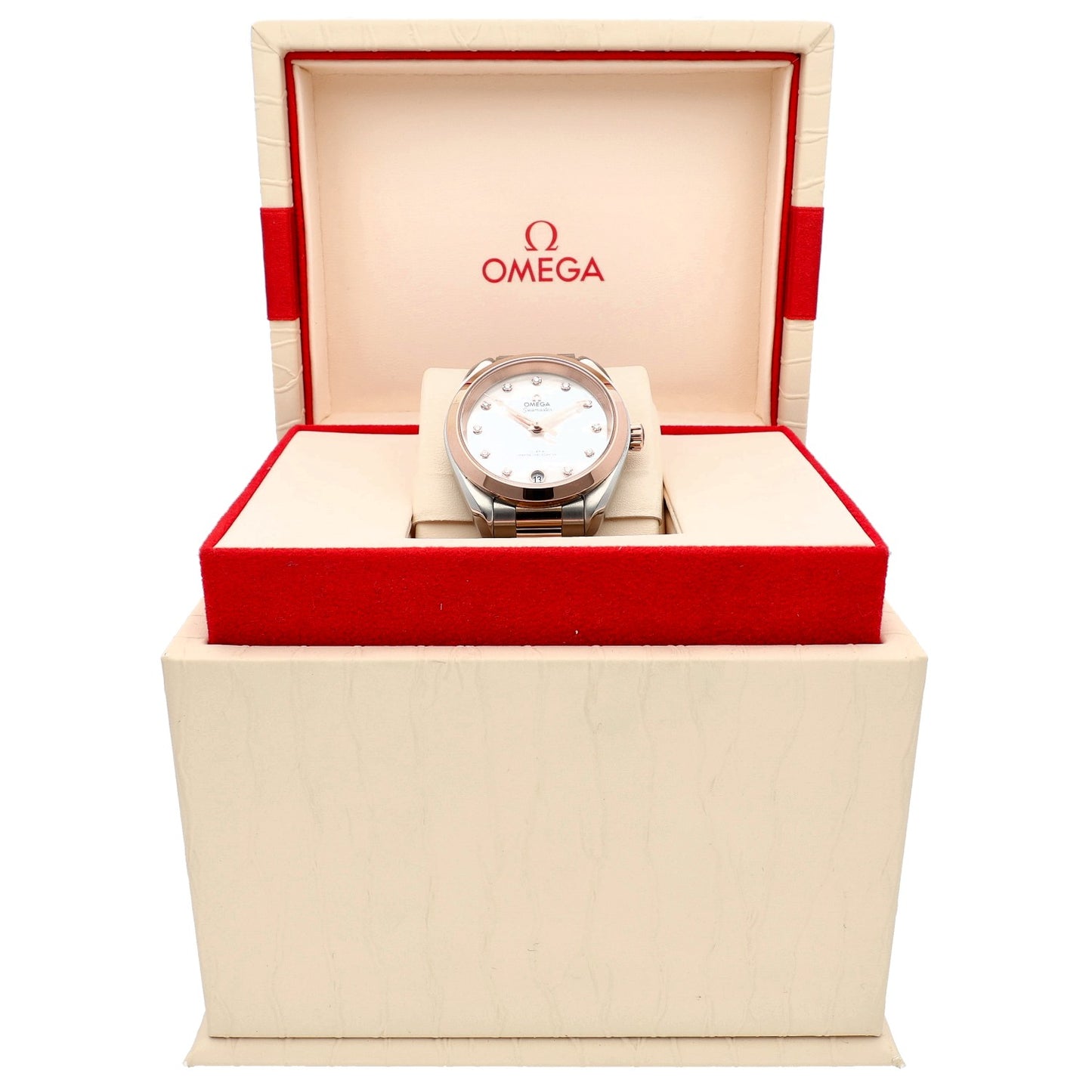 Omega Seamaster Aqua Terra 220.20.34.20.55.001 34mm Bi-Colour Watch