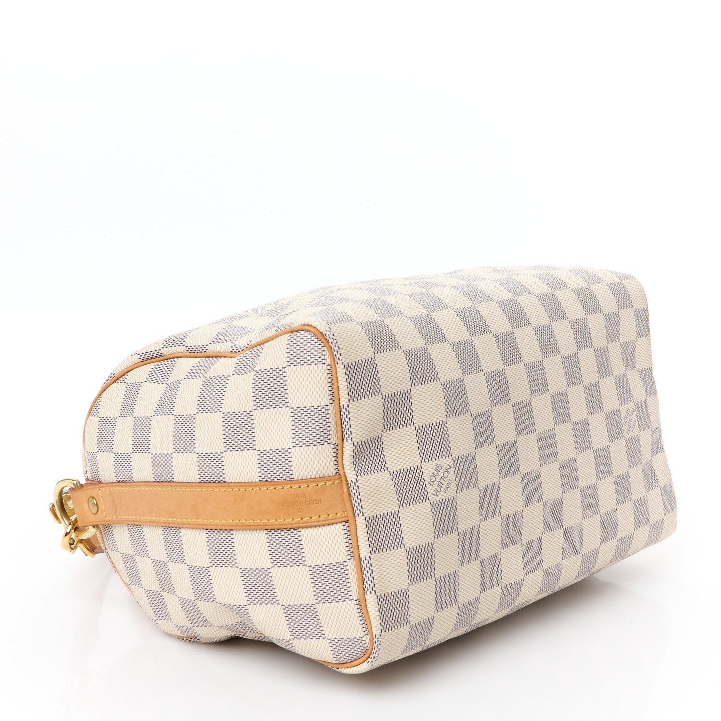 Louis Vuitton Damier Azur Speedy Bandouliere 25 Bag - Off White & Blue