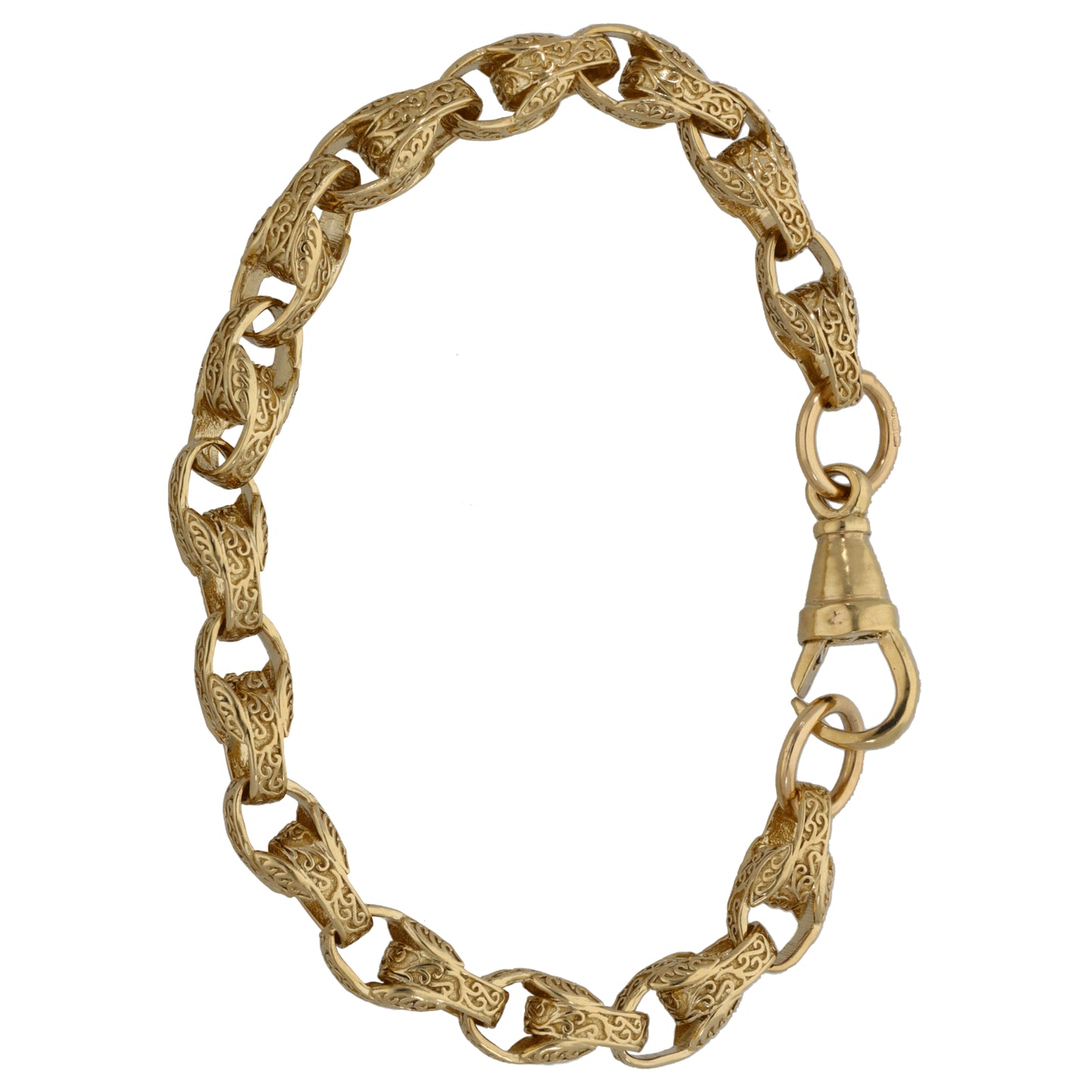 9ct Gold Tulip Bracelet