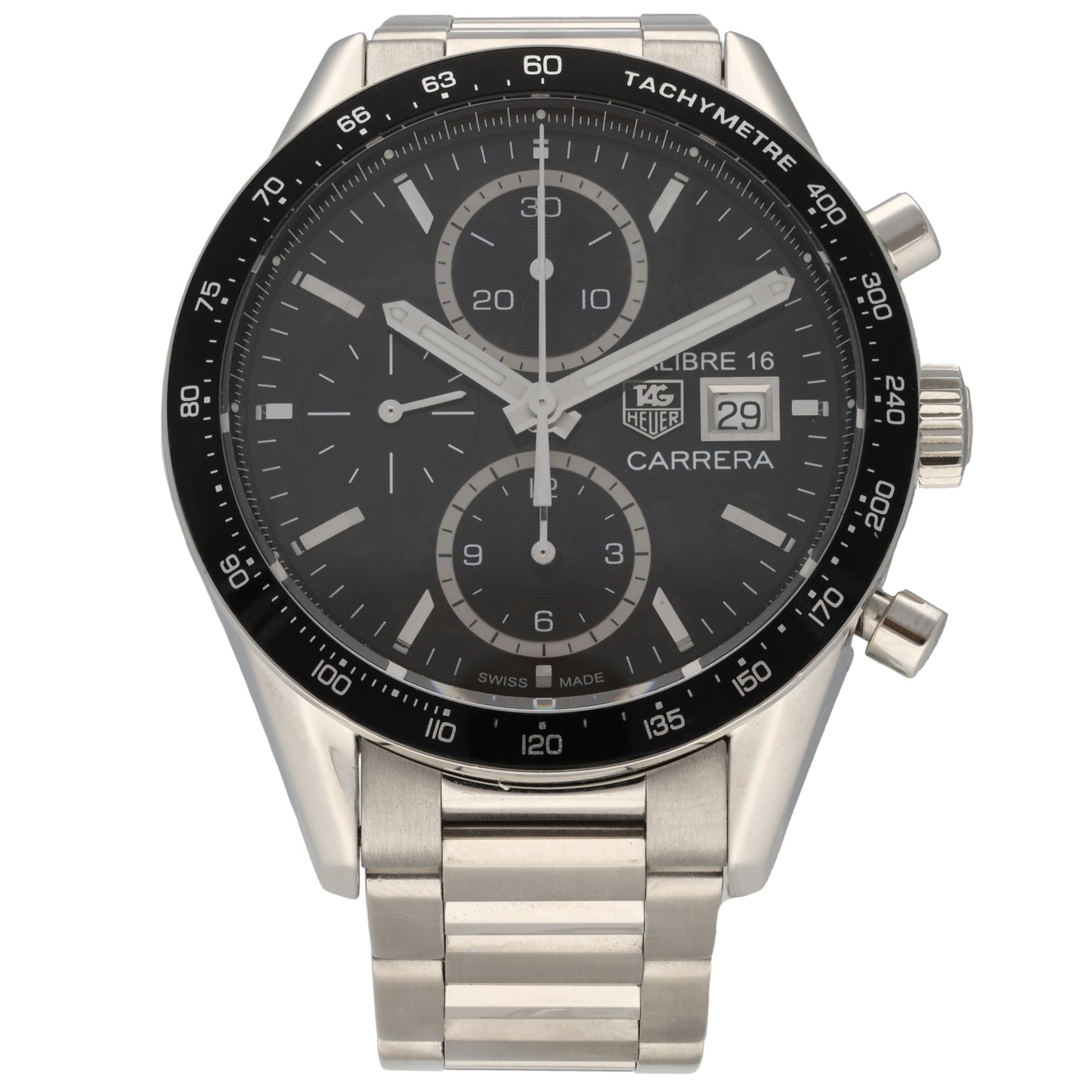 Tag Heuer Carrera CV201AJ 41mm Stainless Steel Watch