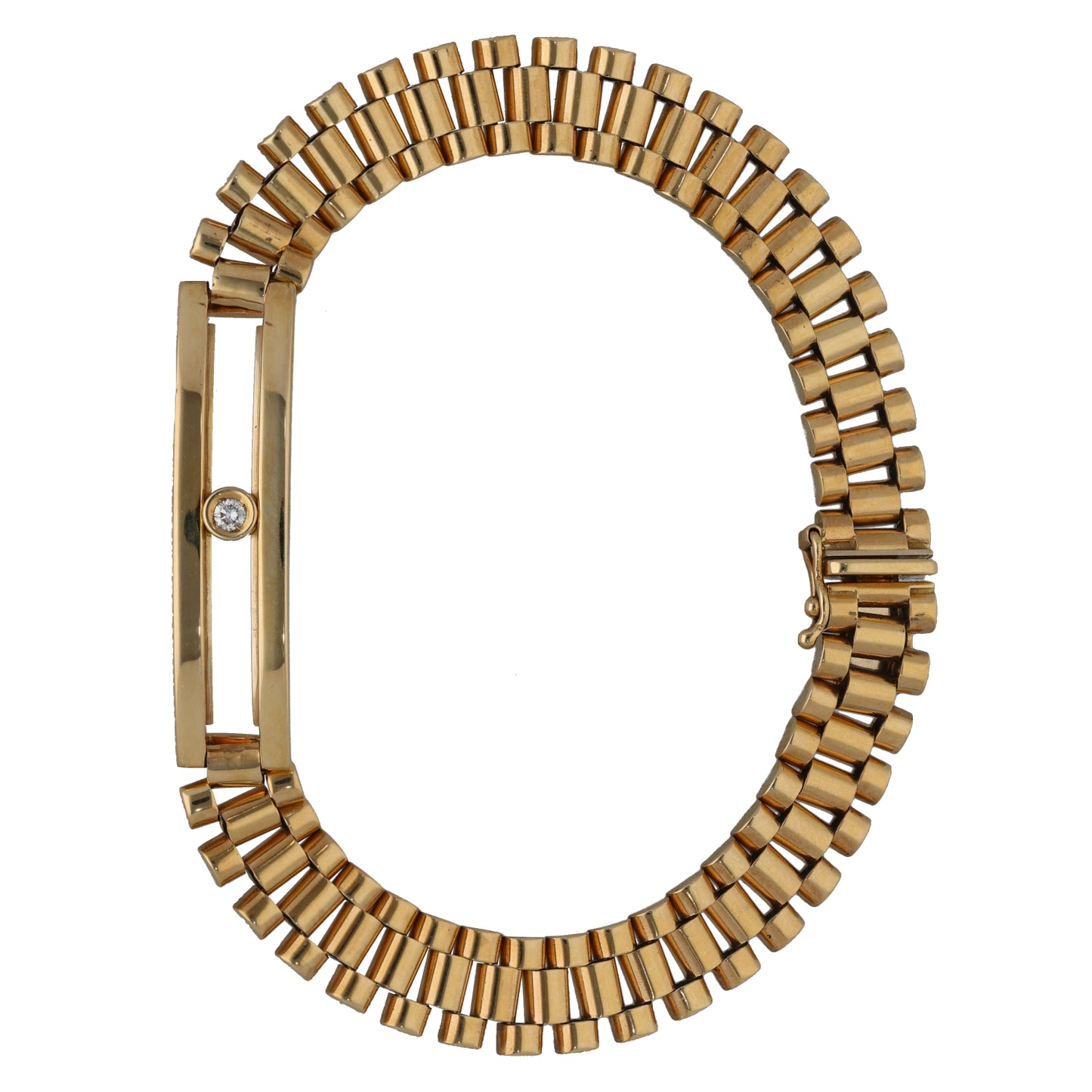 9ct Gold 0.05ct Diamond Alternative Bracelet