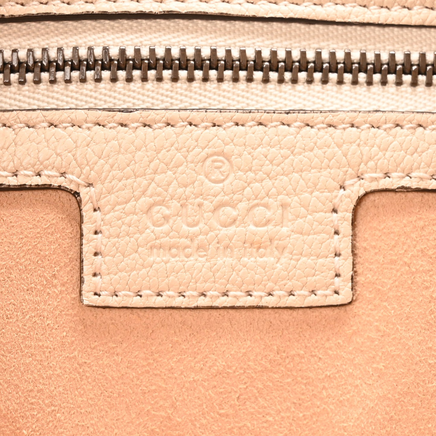 Gucci Aphrodite Medium Calfskin Leather Bag - Mystic White