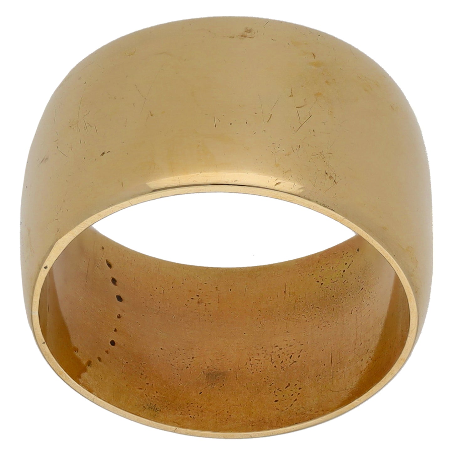 9ct Gold Plain Wedding Ring Size M