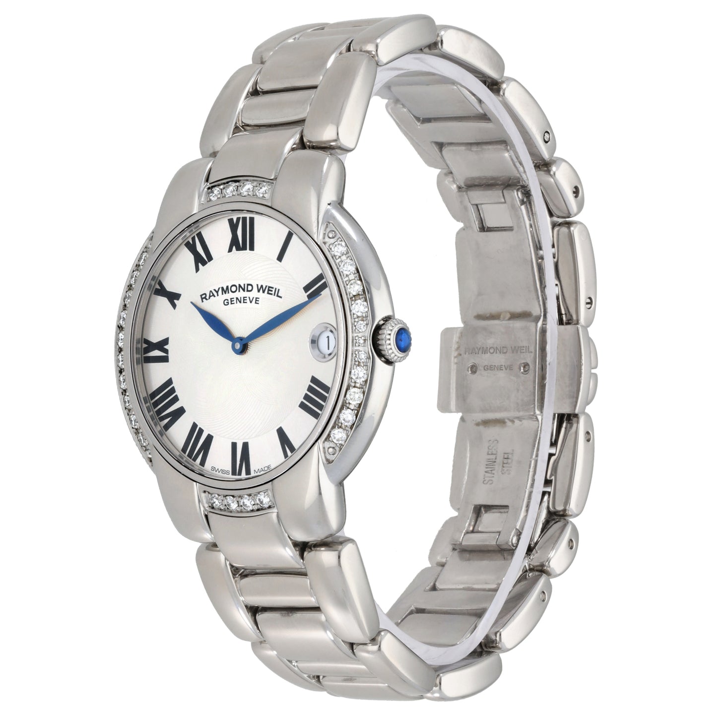 Raymond Weil Jasmine 5235 35mm Stainless Steel Watch