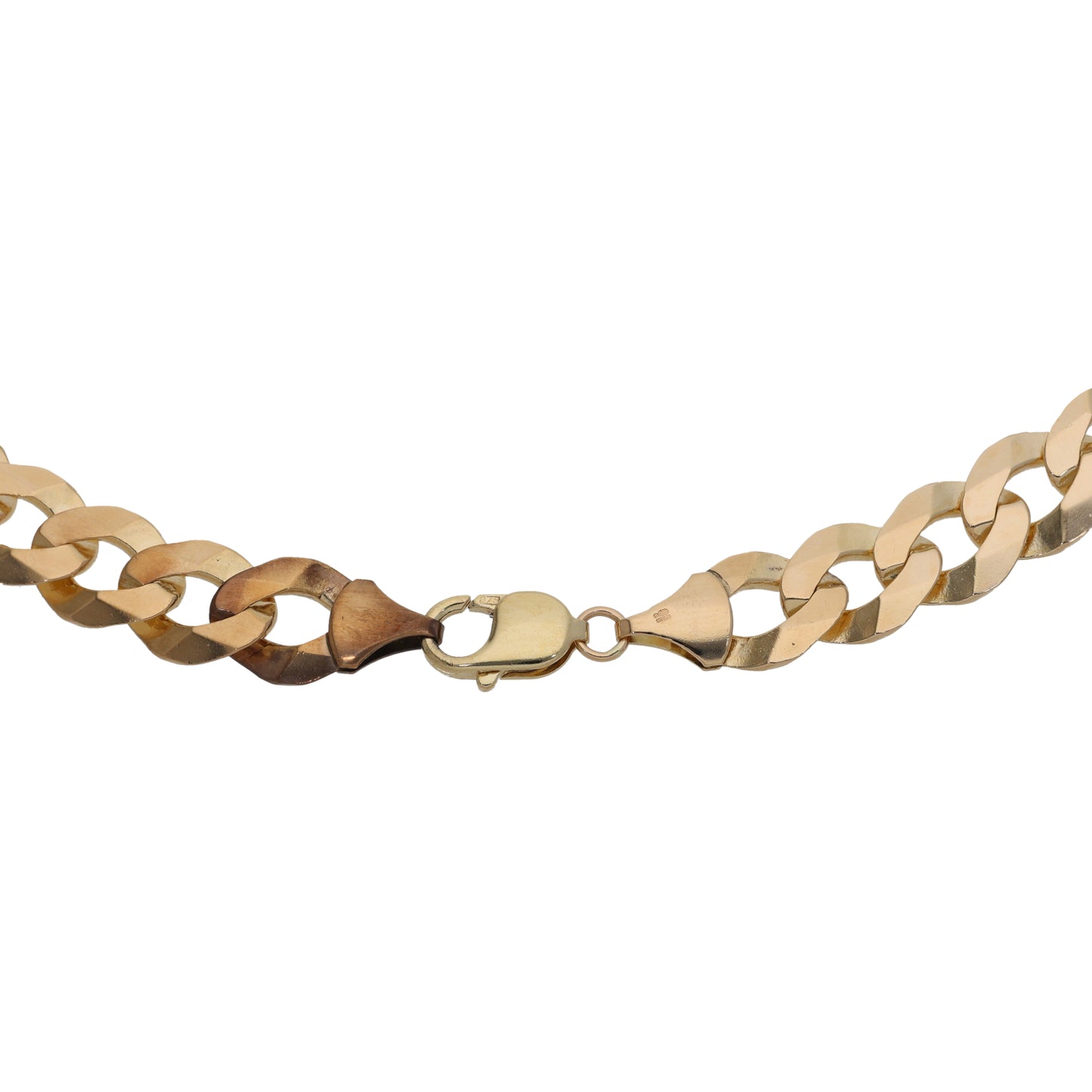 9ct Gold Curb Chain 24"