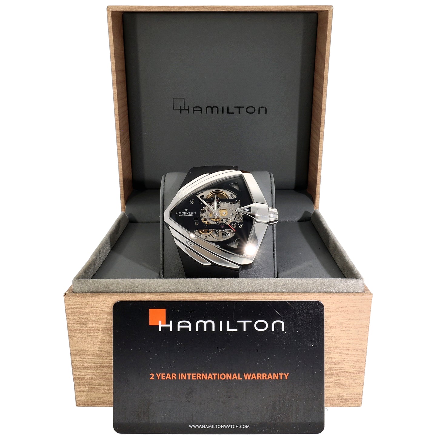Hamilton Ventura H246250 46mm Stainless Steel Watch