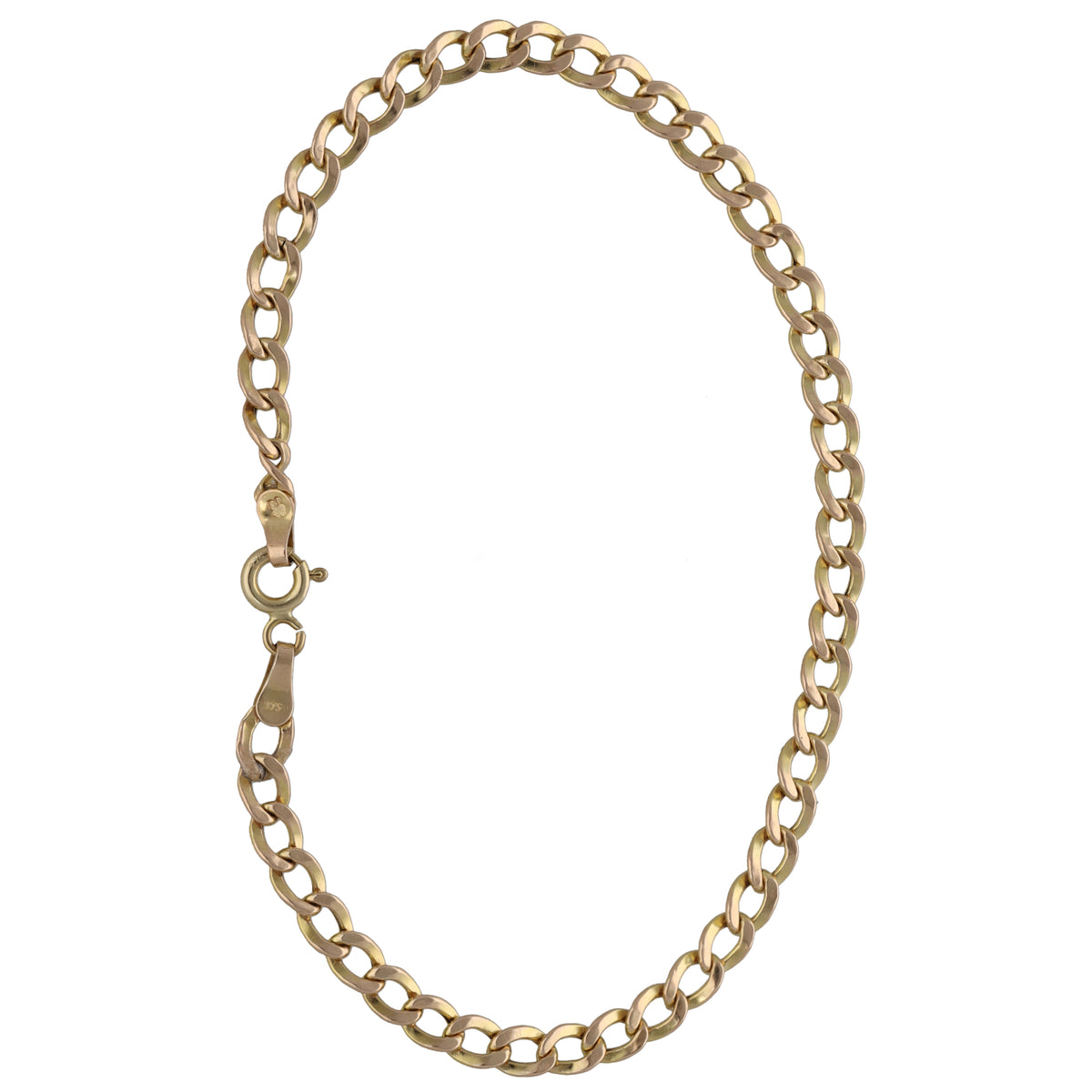 9ct Gold Curb Bracelet