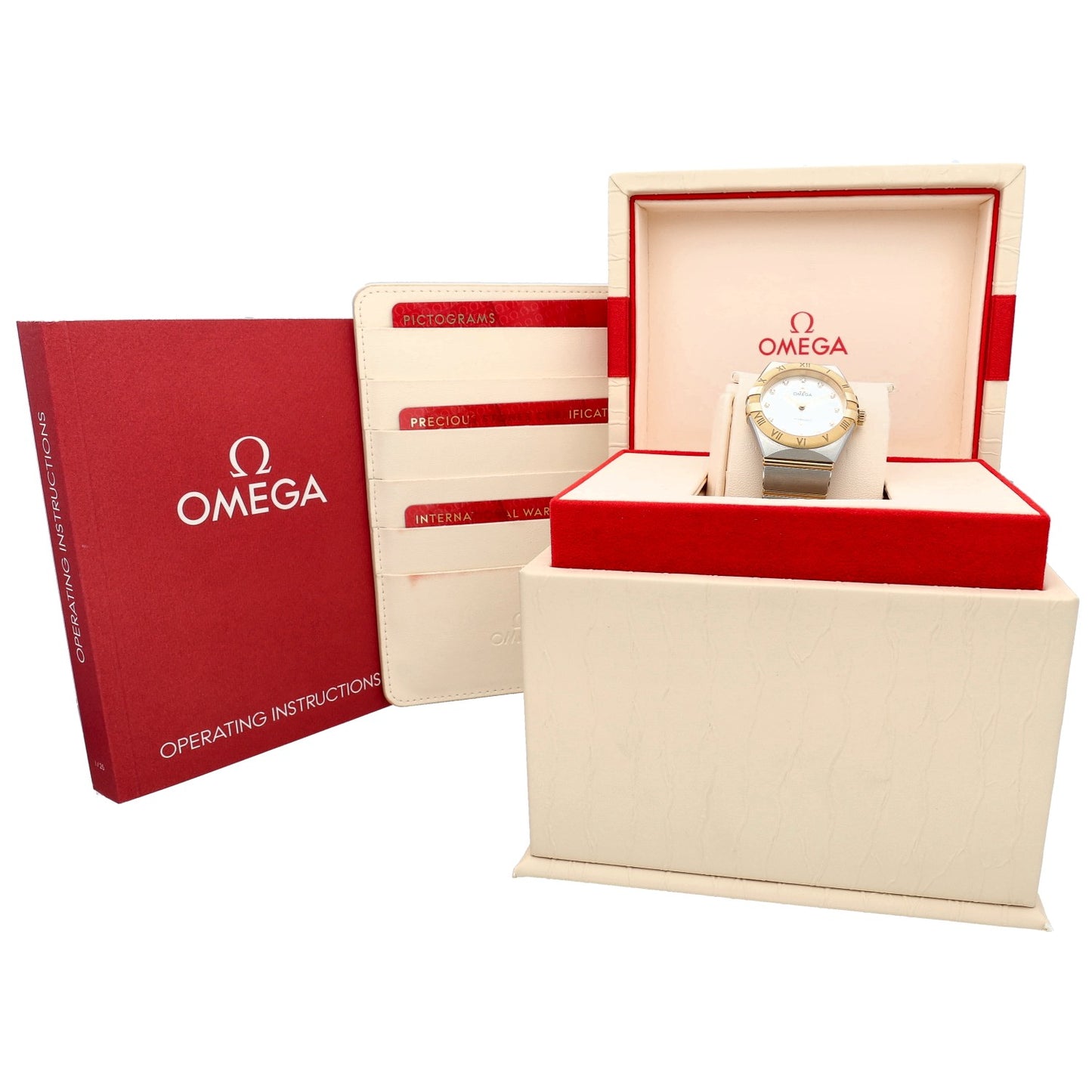 Omega Constellation 131.20.28.60.55.002 28mm Bi-Colour Watch (Ex-Display)