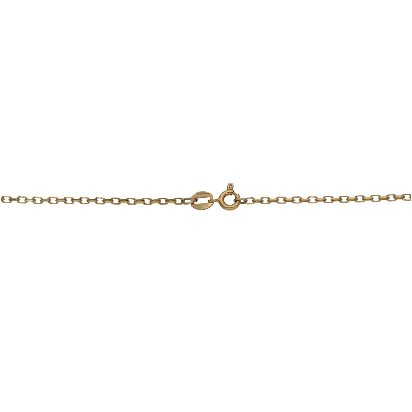 9ct Gold Crucifix Pendant With Chain