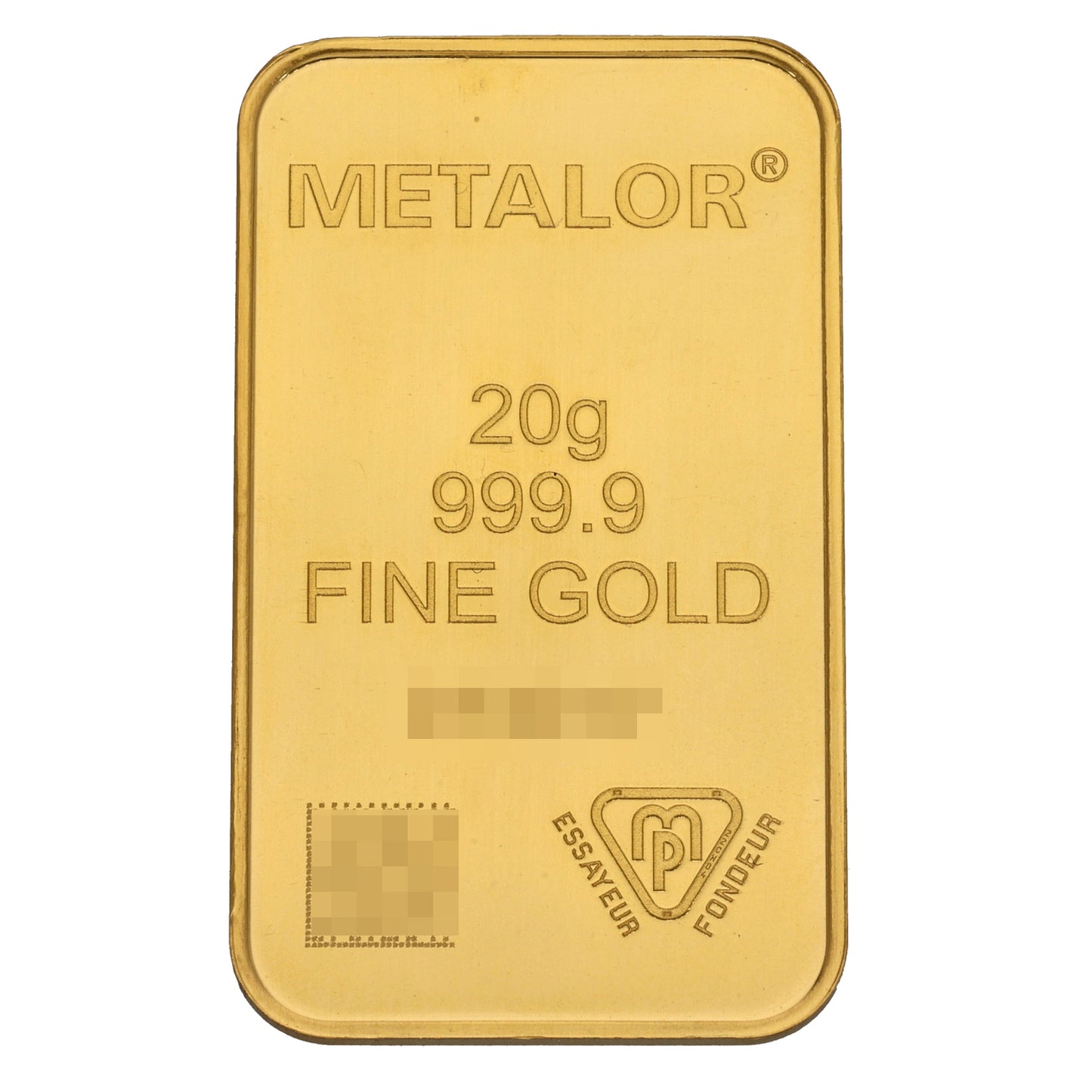 24ct 20g Gold Bar