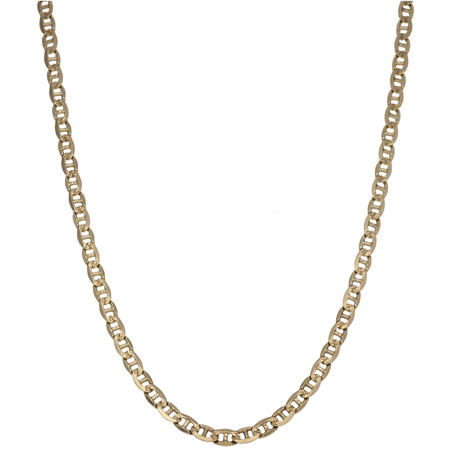9ct Gold Fancy Necklace 18"