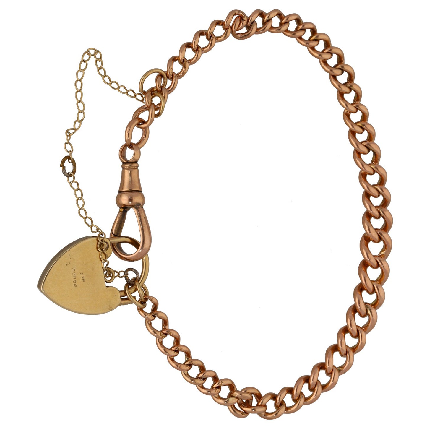 9ct Bicolour Gold Fancy Bracelet