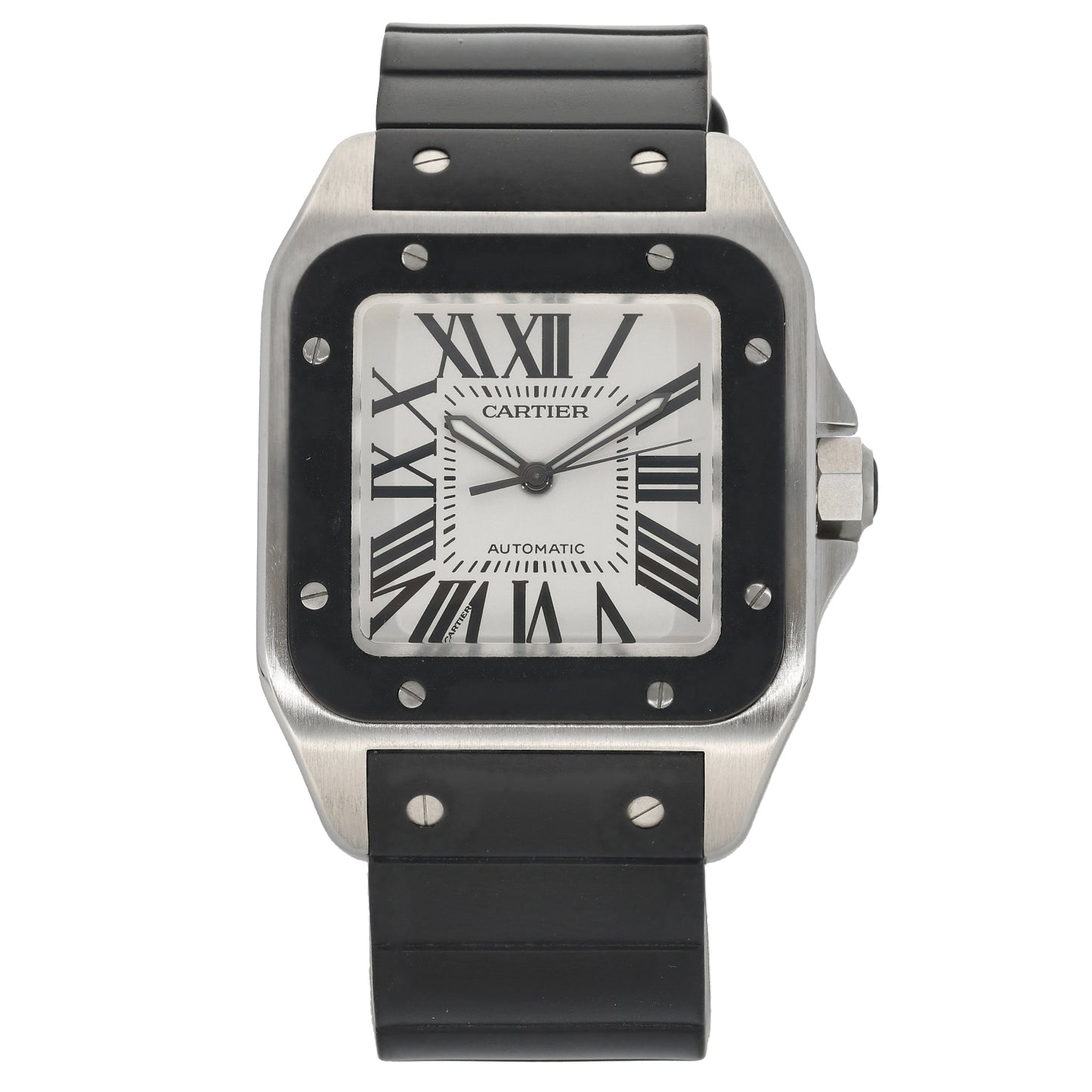 Cartier Santos 100 W20121U2 38mm Stainless Steel Watch