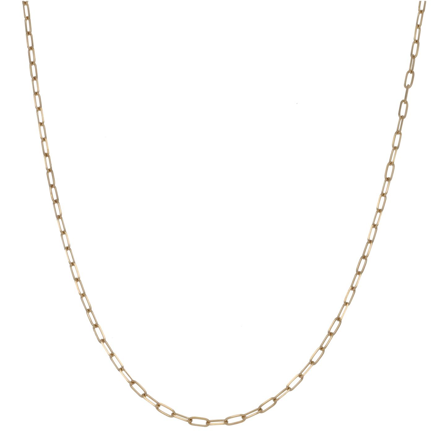 14ct Gold Curb Chain 18"
