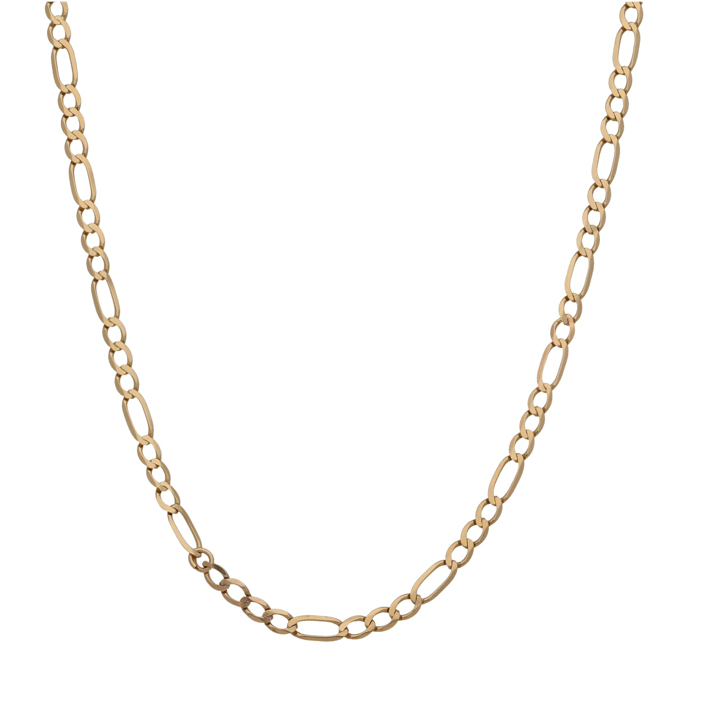 9ct Gold Figaro Chain 16"