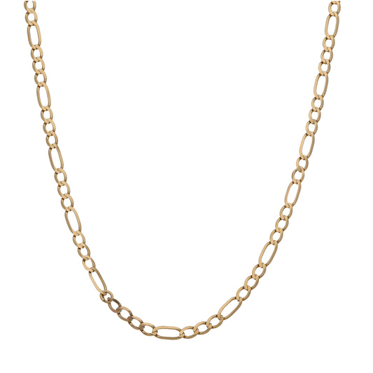 9ct Gold Figaro Chain 16"