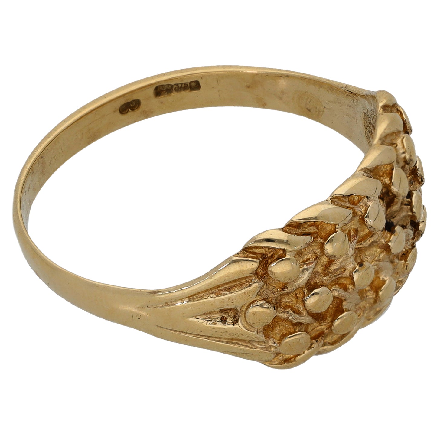 9ct Gold Keeper Ring Size V