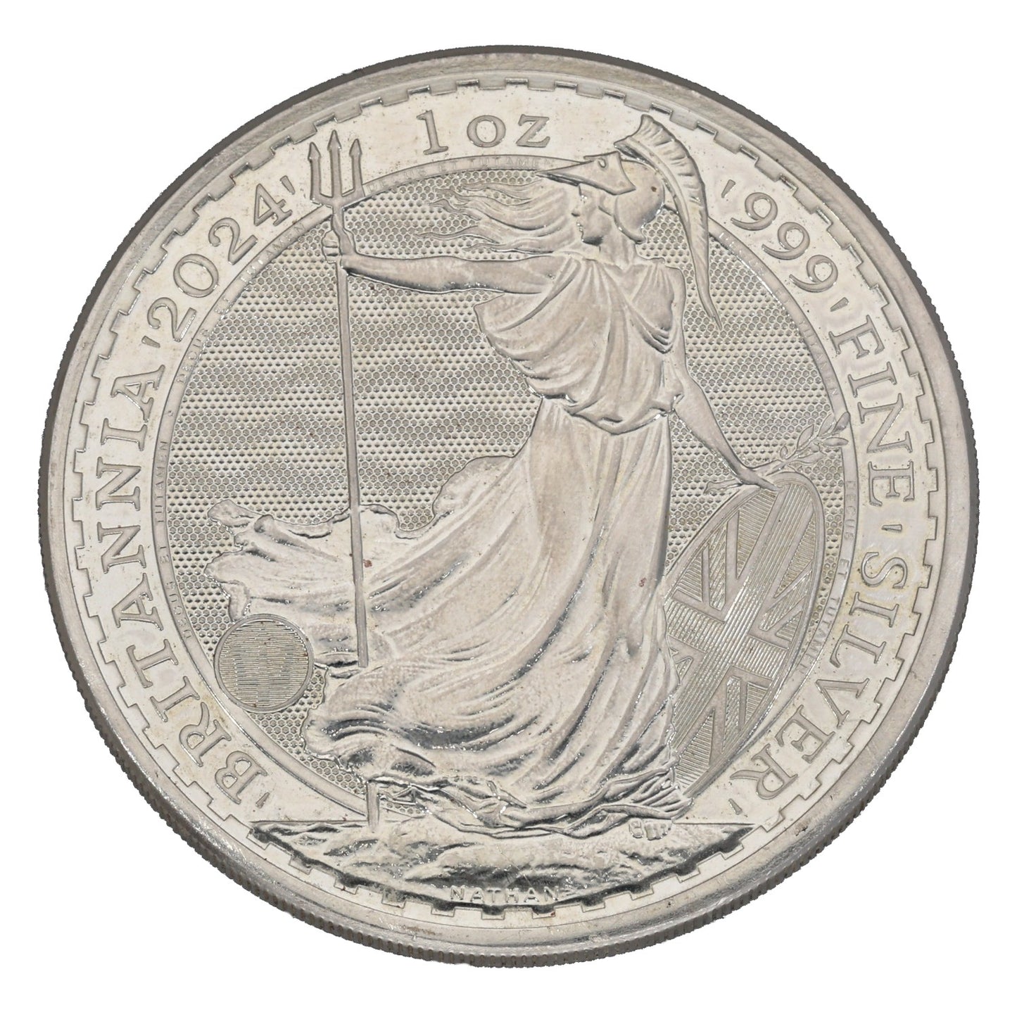 Fine Silver King Charles III 1 OZ Britannia Coin 2024