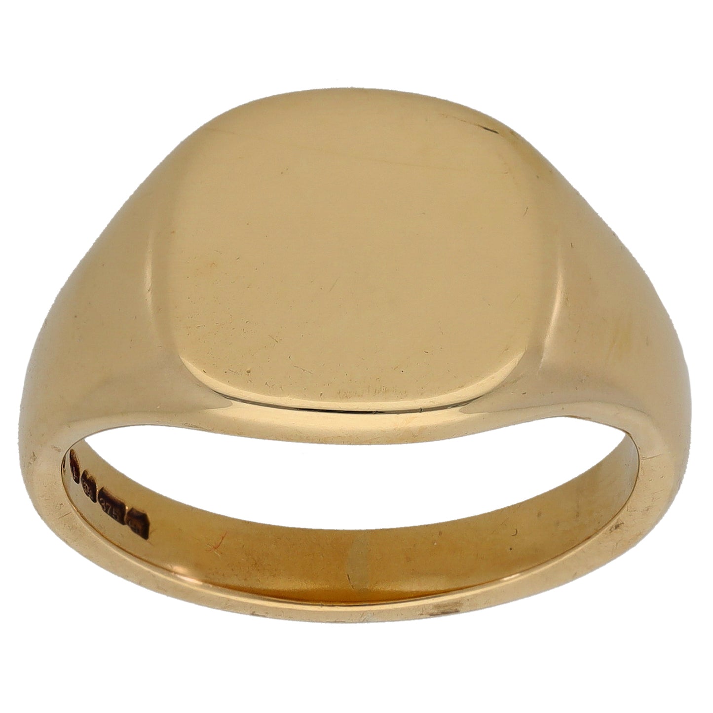 9ct Gold Signet Ring Size S