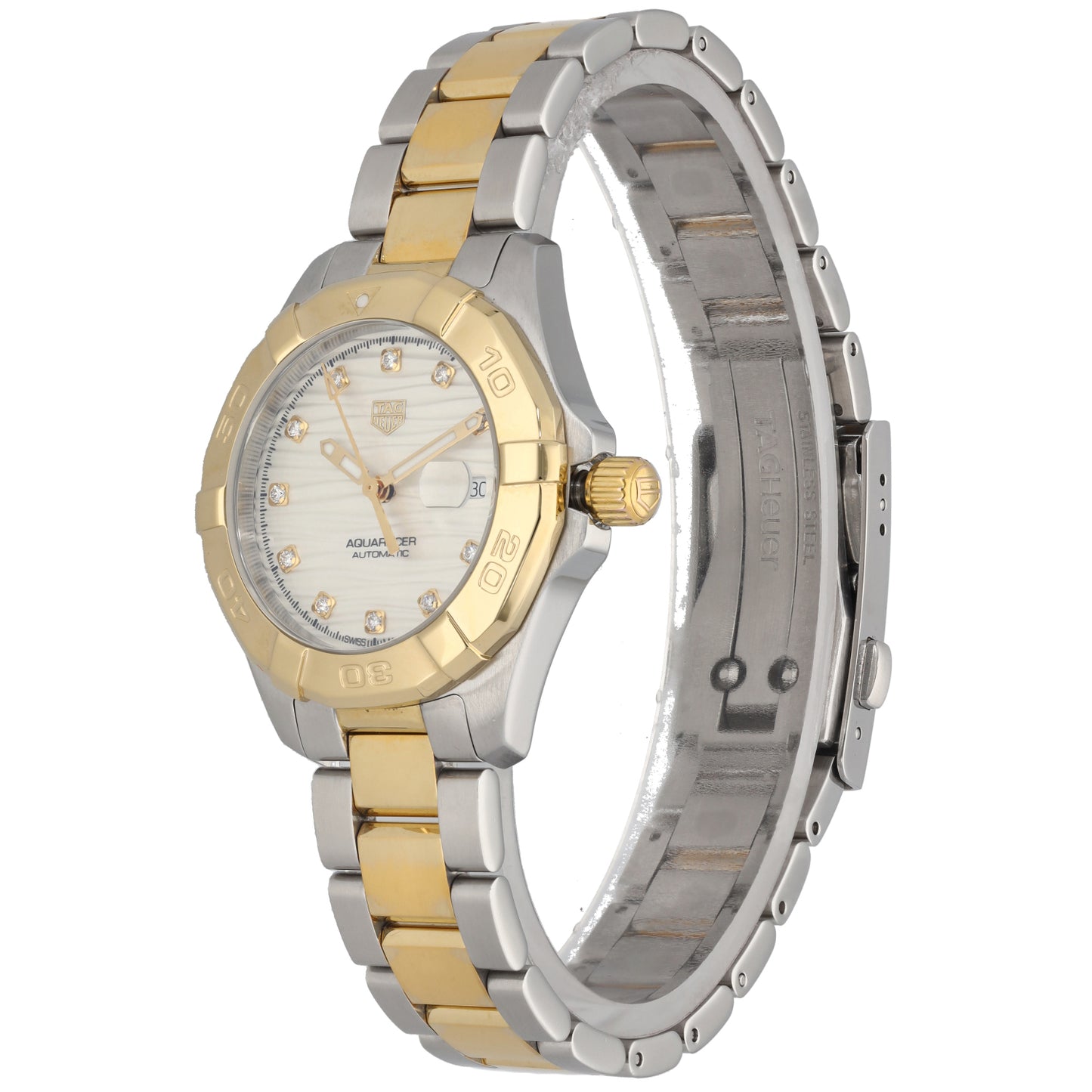 Tag Heuer Aquaracer WBD2321 33mm Bi-Colour Watch
