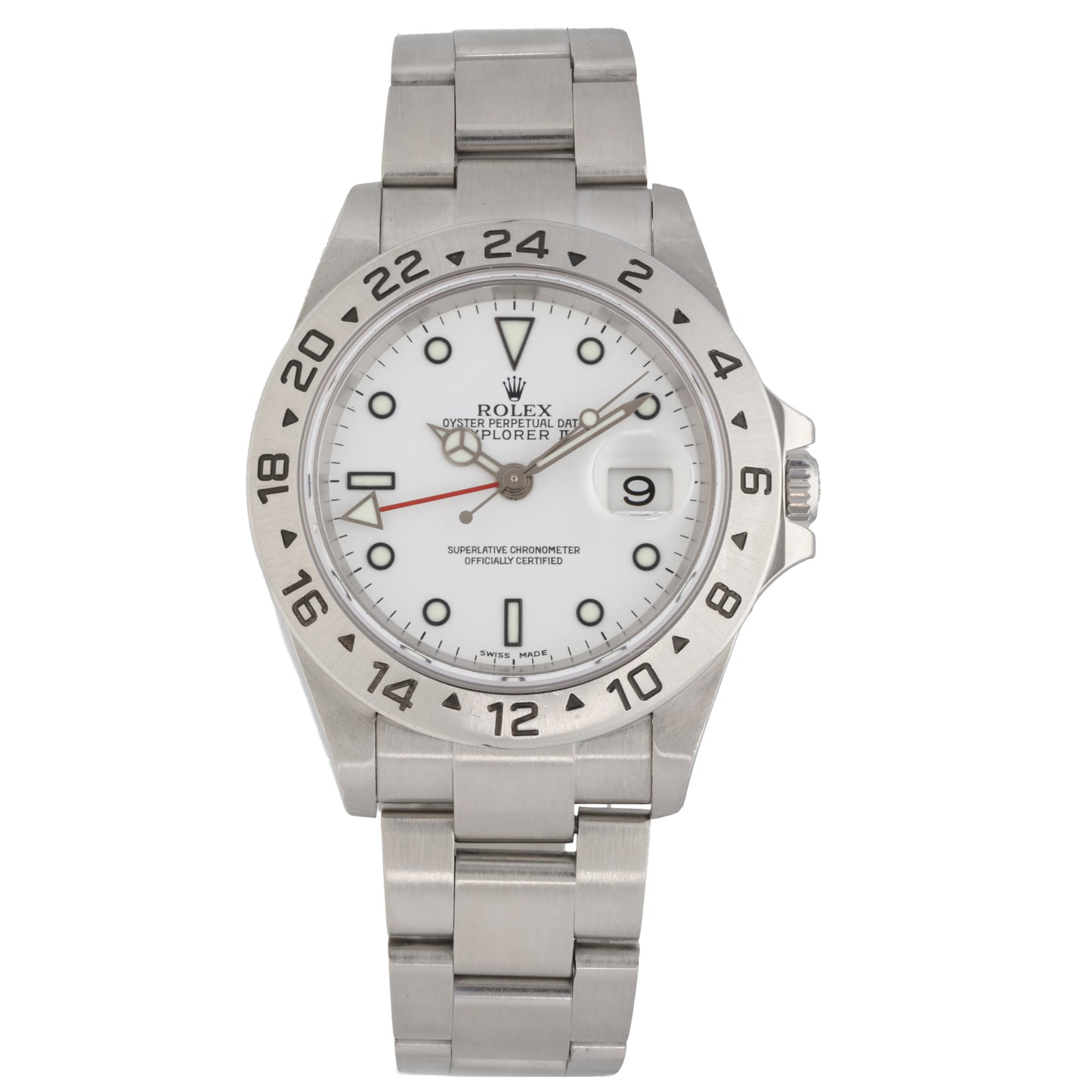 Rolex Explorer II 16570 40mm Stainless Steel Watch