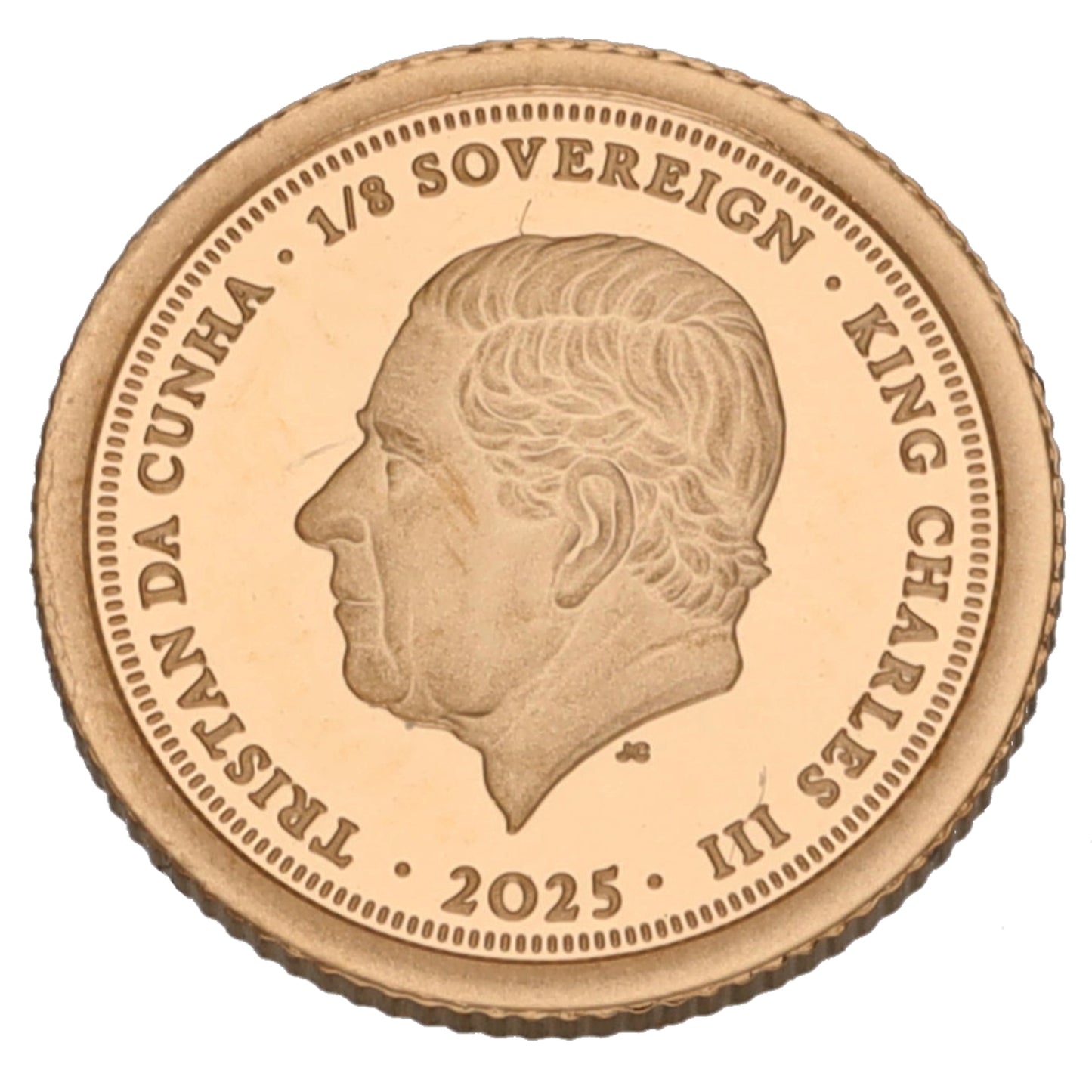 22ct Gold King Charles III Eighth Sovereign Coin 2025