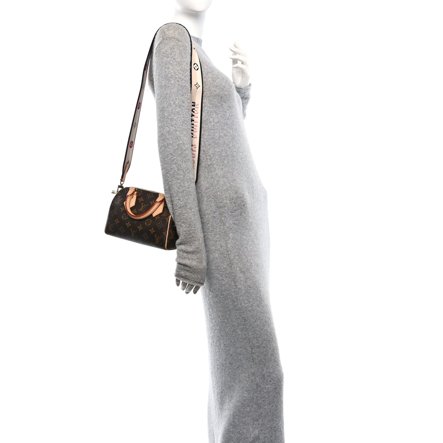 Louis Vuitton Speedy Bandoulière 20 Monogram Coated Canvas Bag - Brown