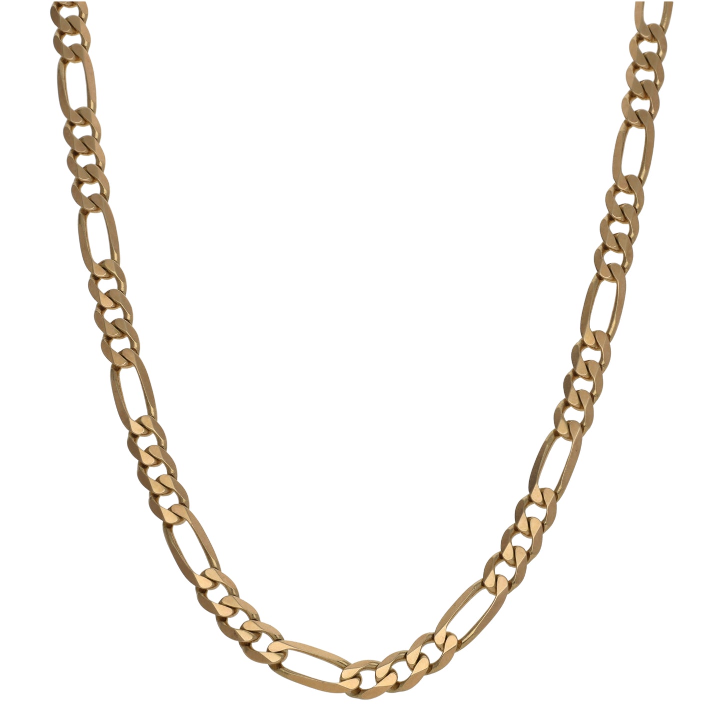 9ct Gold Figaro Chain 22"