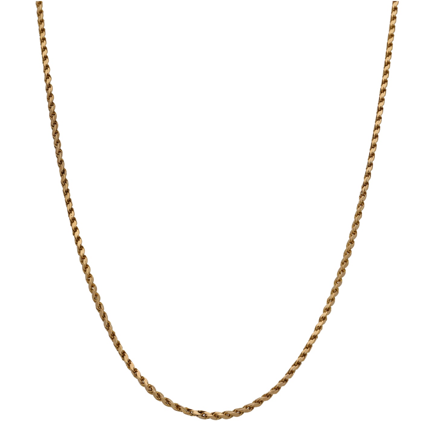 18ct Gold Rope Chain 24"