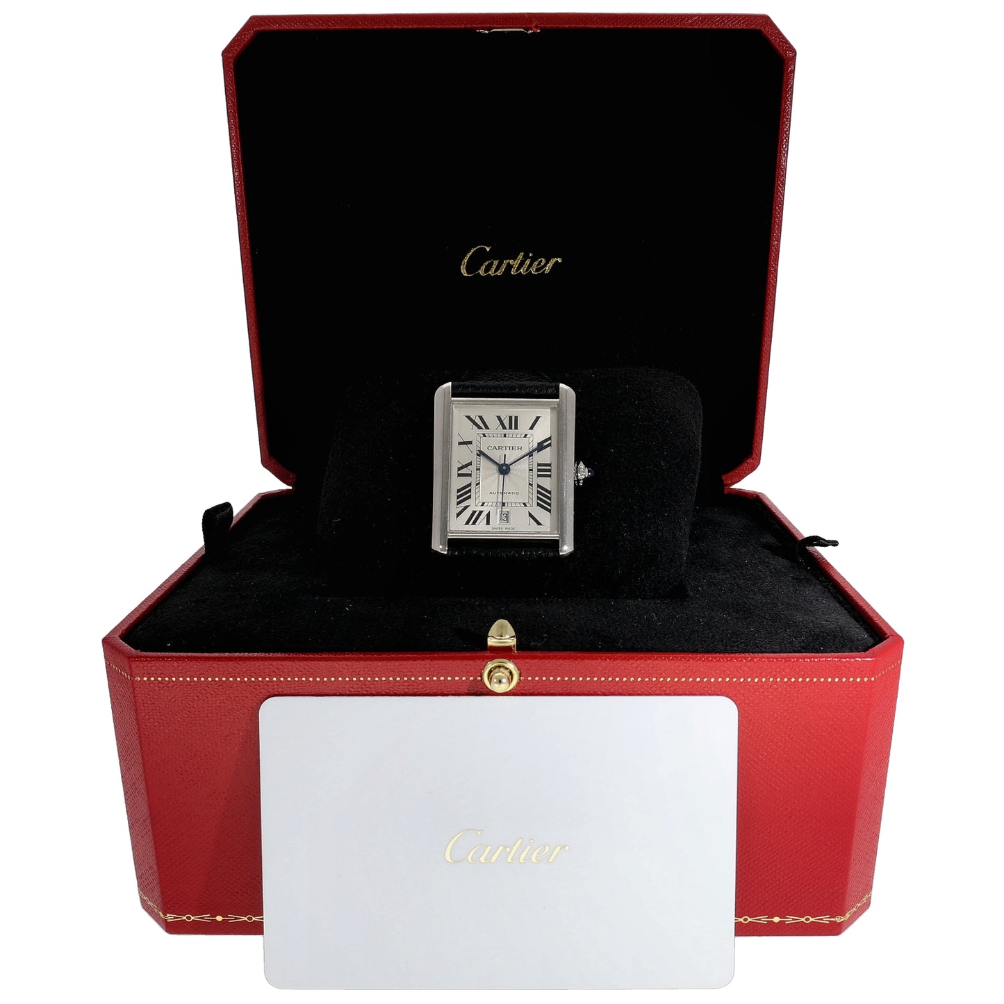 Cartier Tank Must XL WSTA0040 31mm Stainless Steel Watch