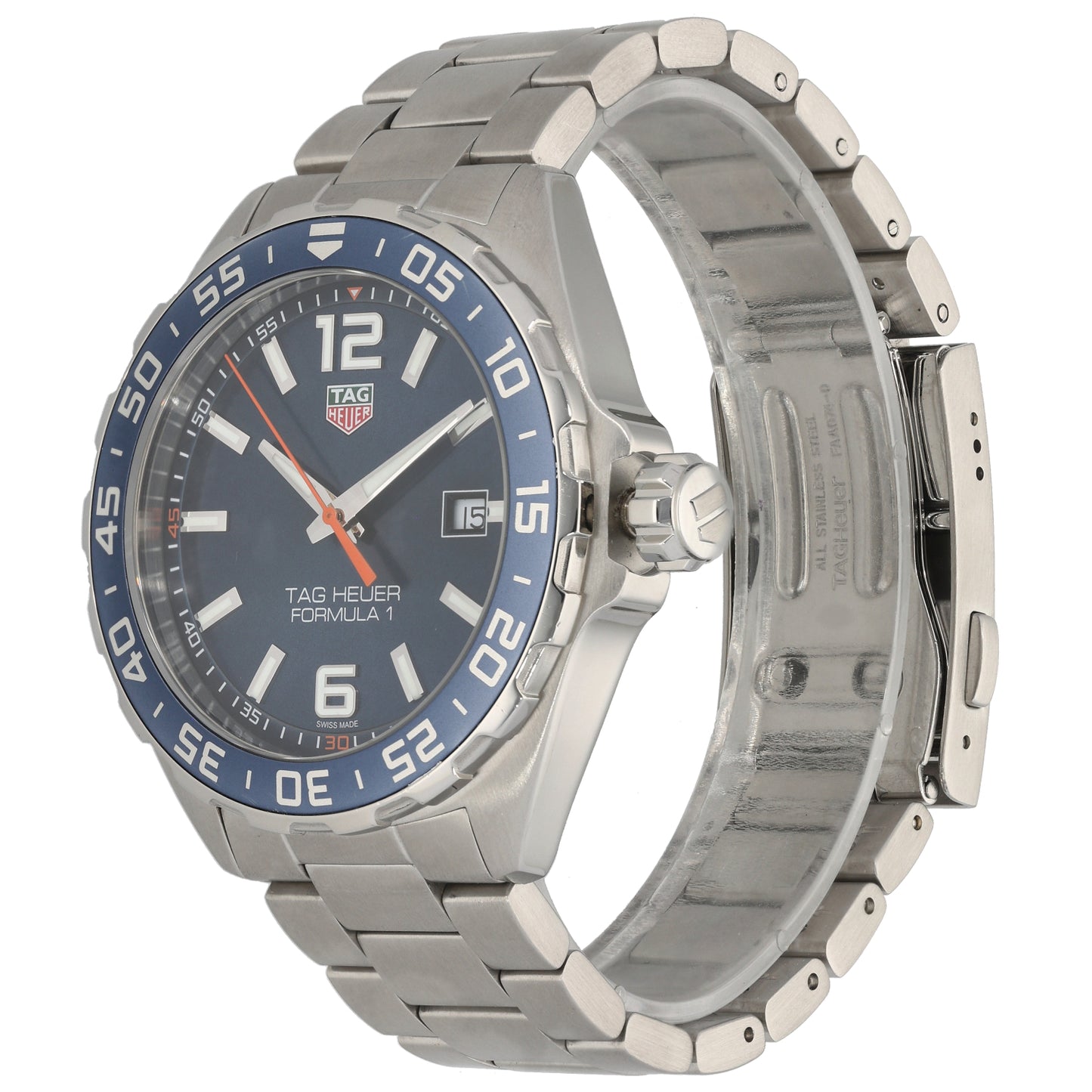 Tag Heuer Formula 1 WAZ1010 43mm Stainless Steel Watch